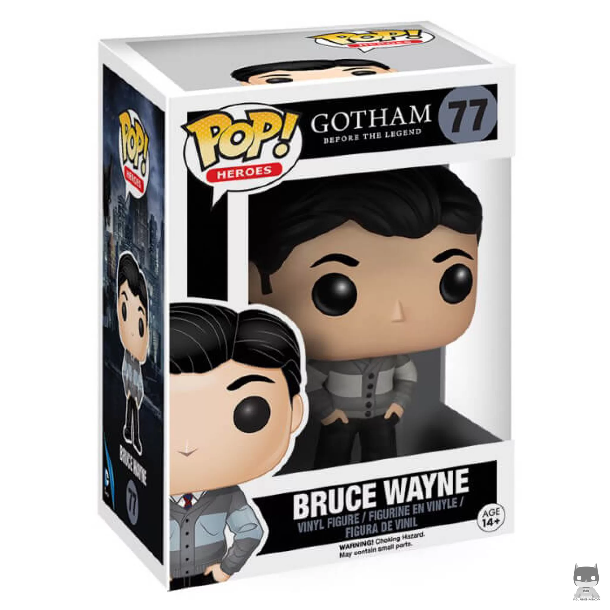 Figura Funko Pop! Bruce Wayne en su caja