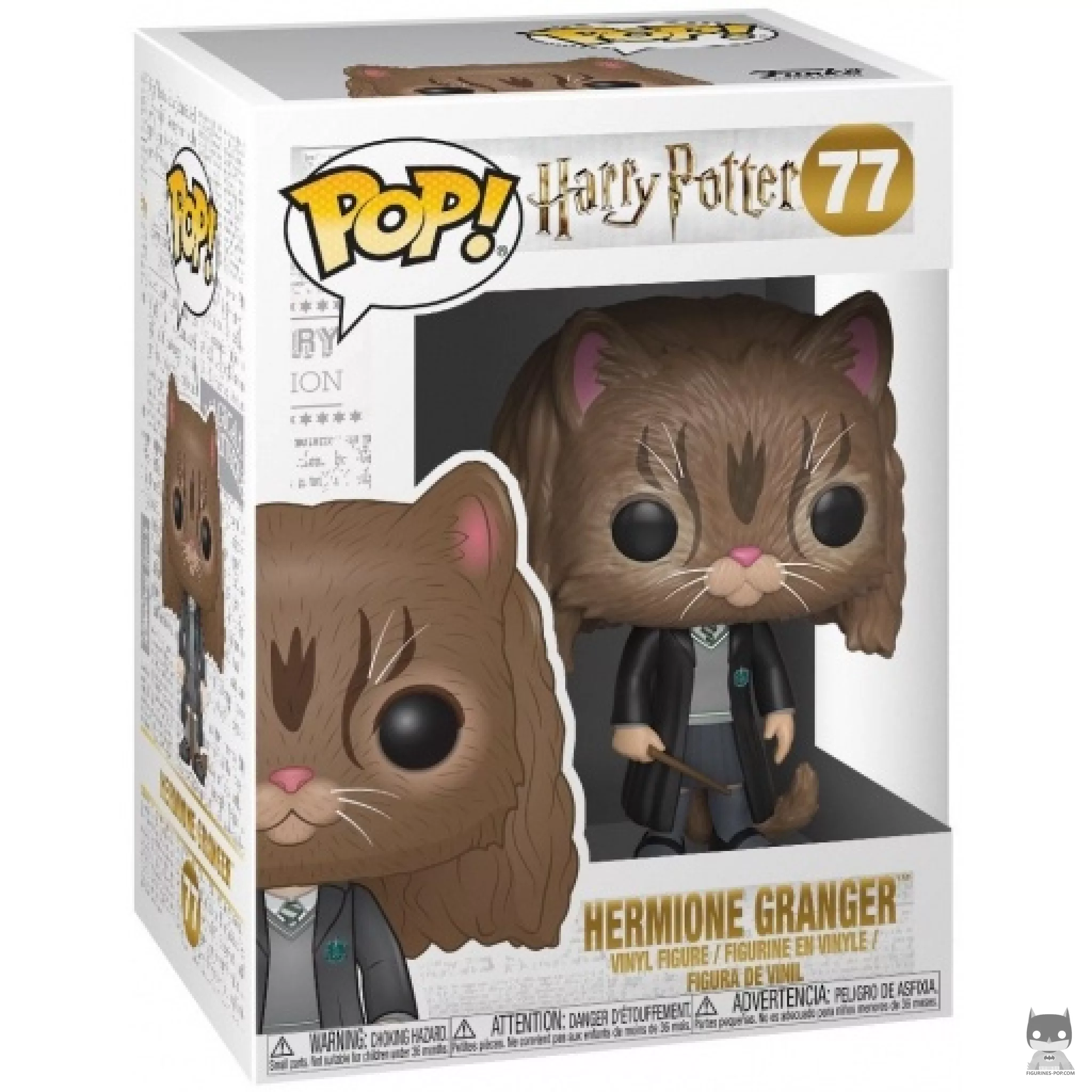 Figura Funko Pop! Hermione Granger como gata en su caja