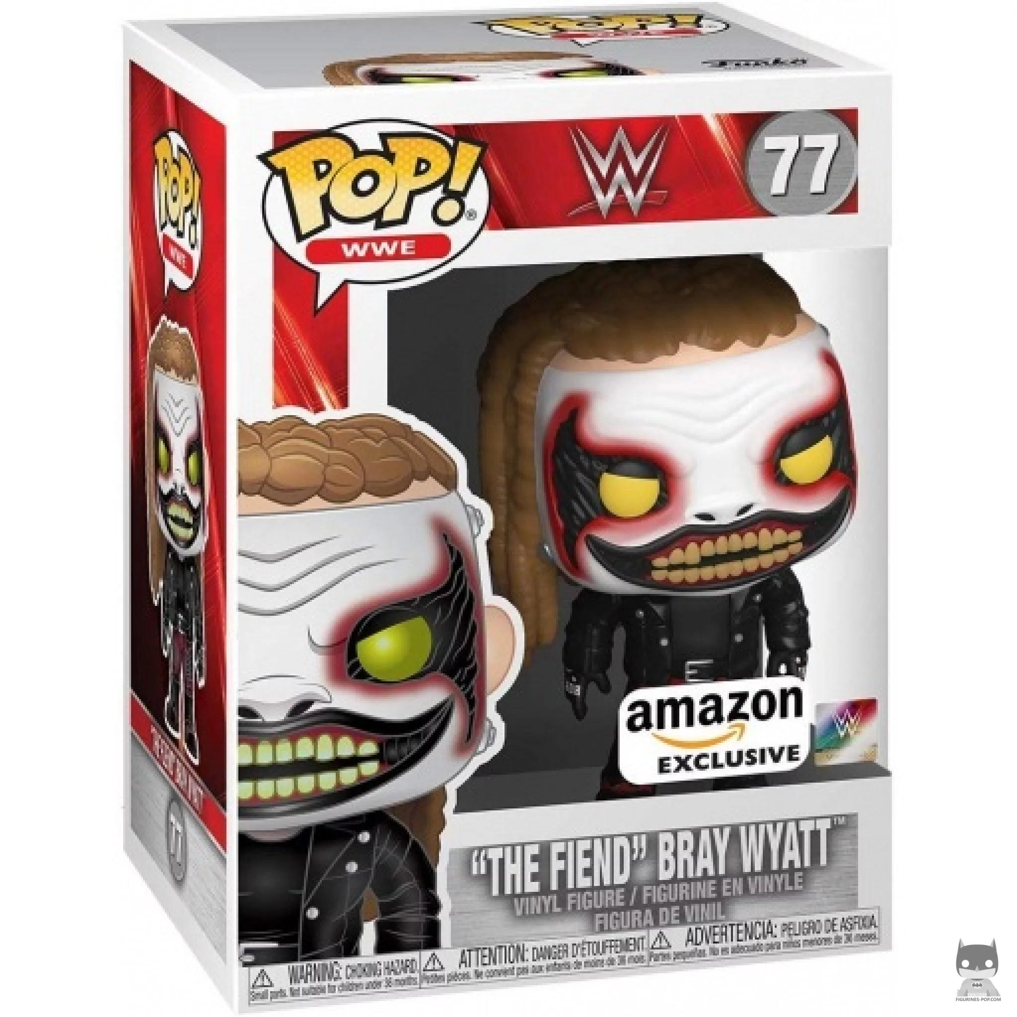Figura Funko Pop! "The Fiend" Bray Wyatt en su caja