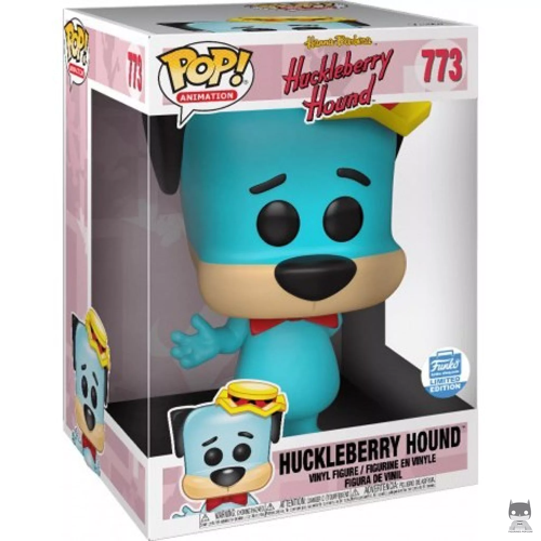 Figura Funko Pop! Huckleberry Hound (Chase) en su caja