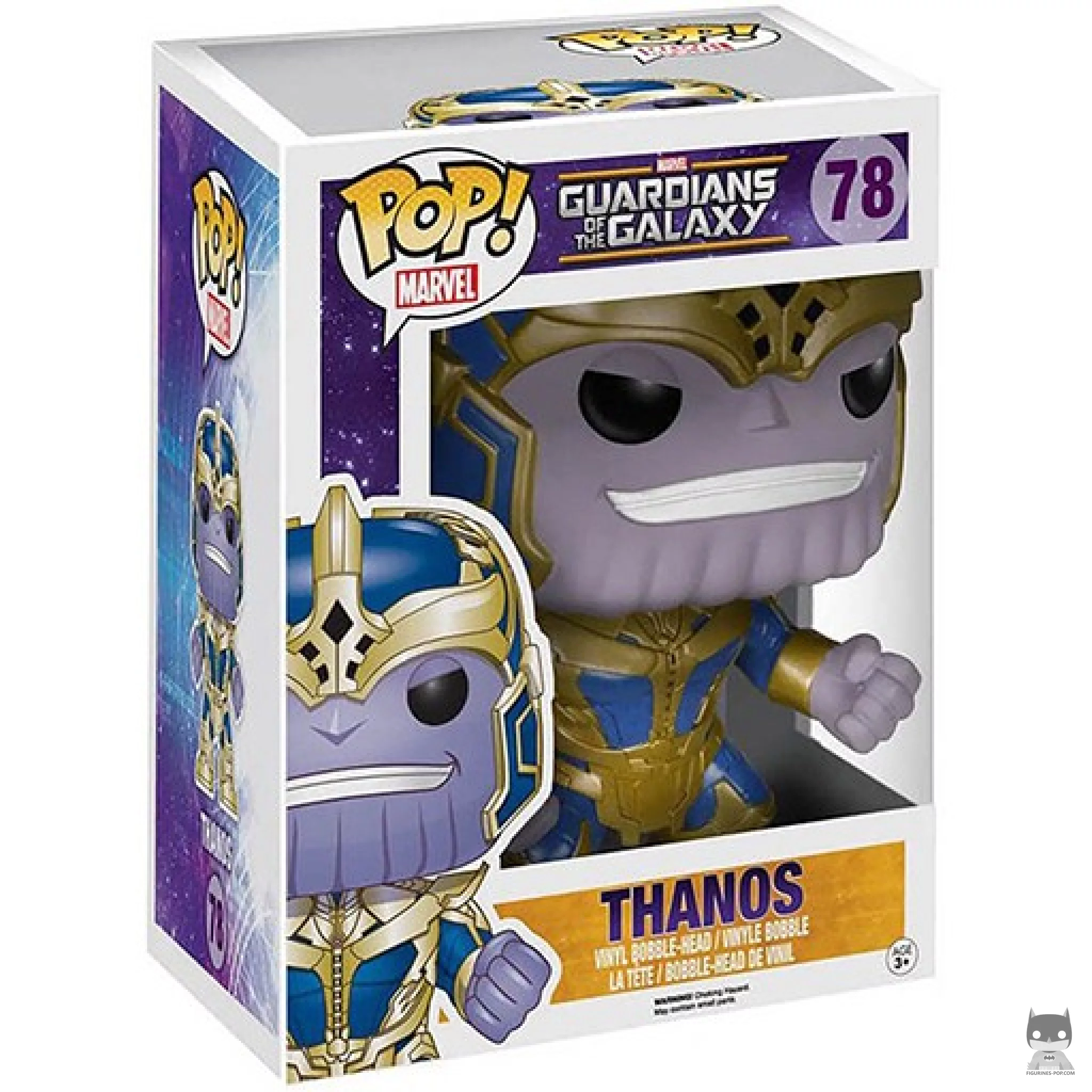 Figura Funko Pop! Thanos (Supersized) en su caja
