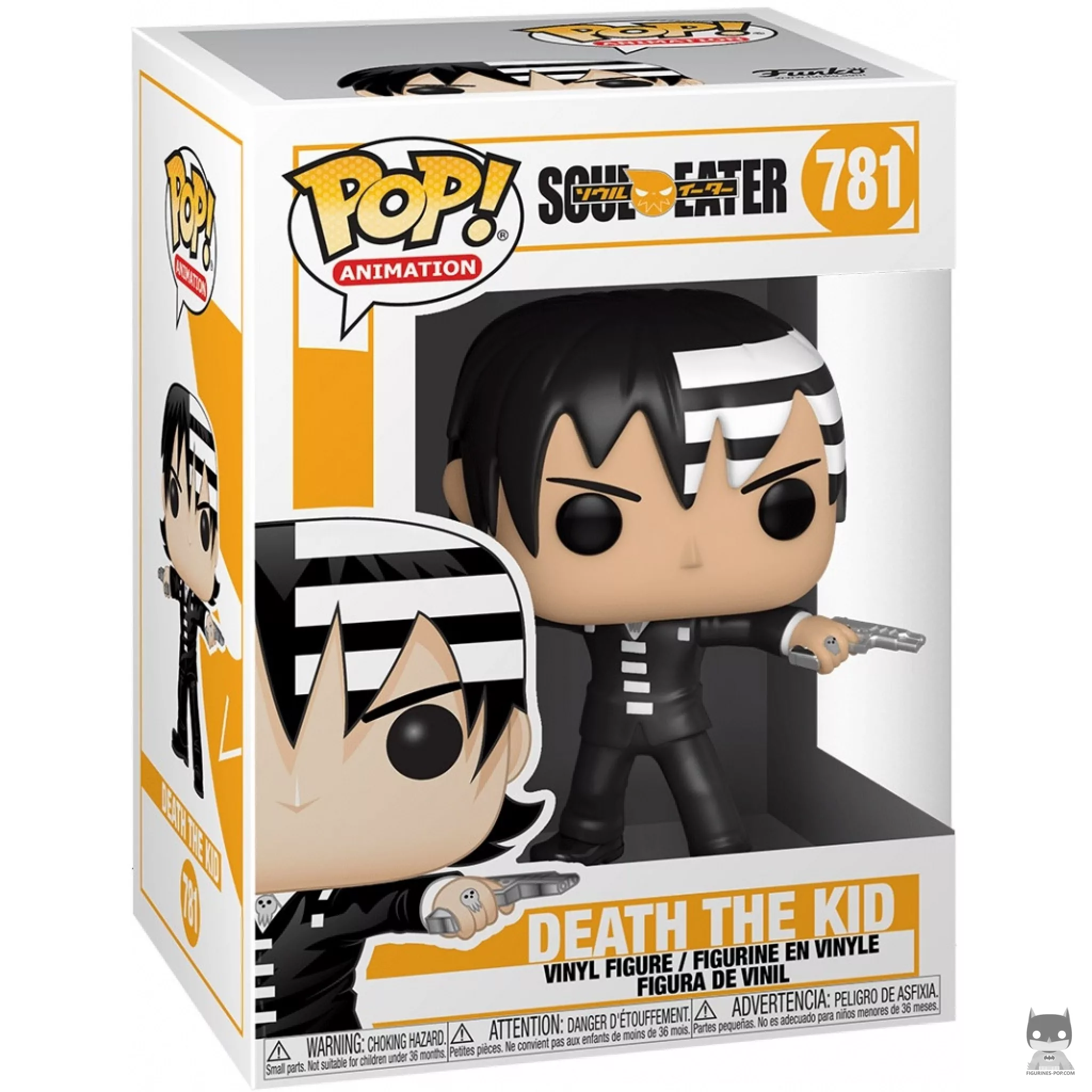 Figura Funko Pop! Death the Kid en su caja