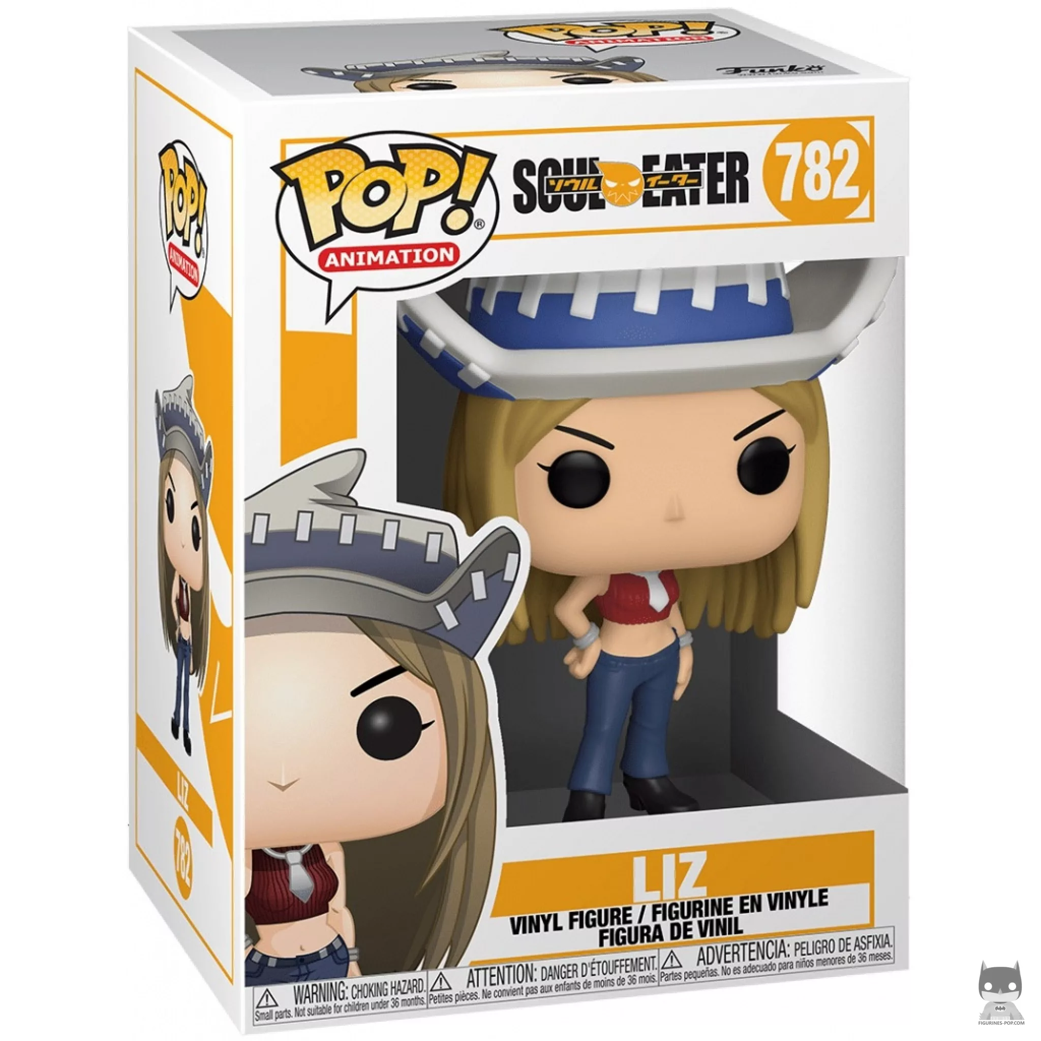 Figura Funko Pop! Liz en su caja