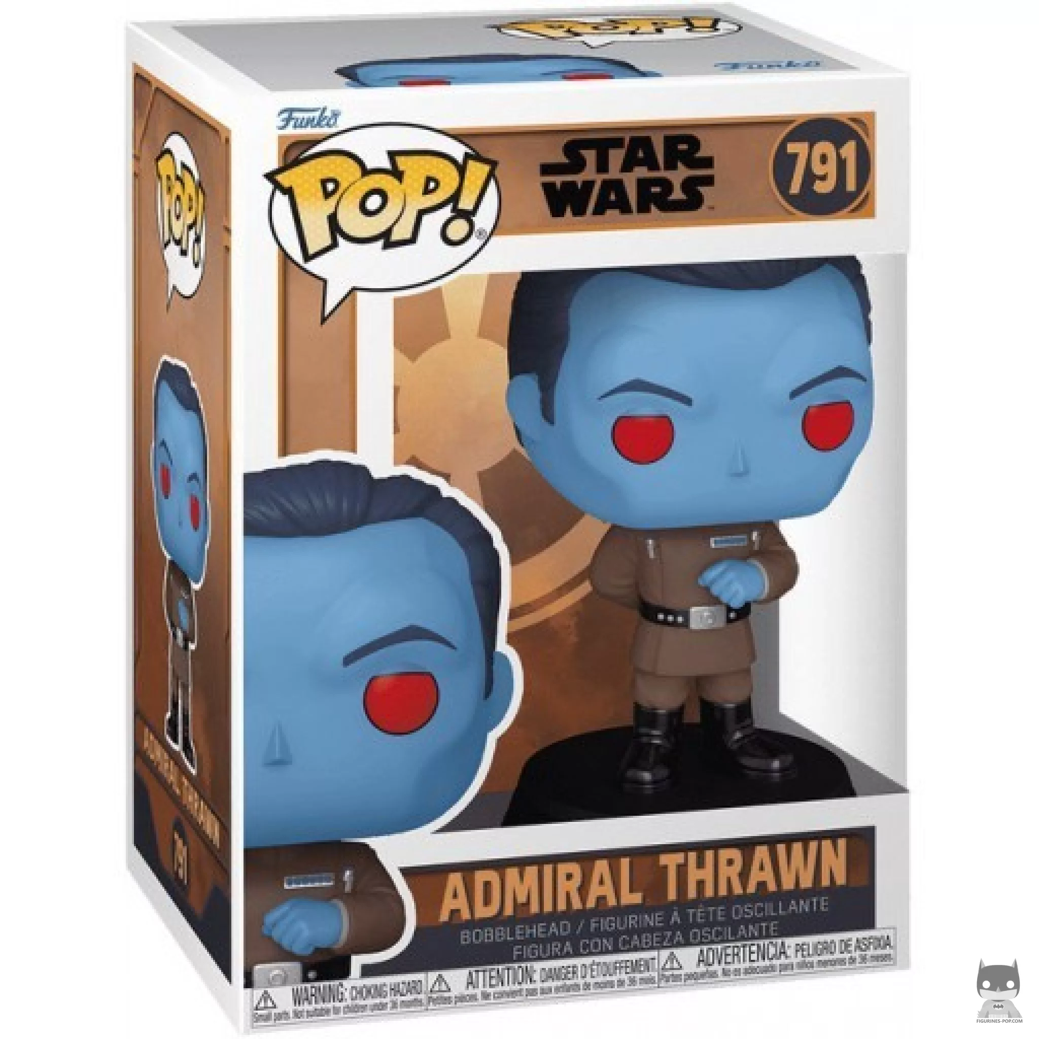 Figura Funko Pop! Almirante Thrawn en su caja