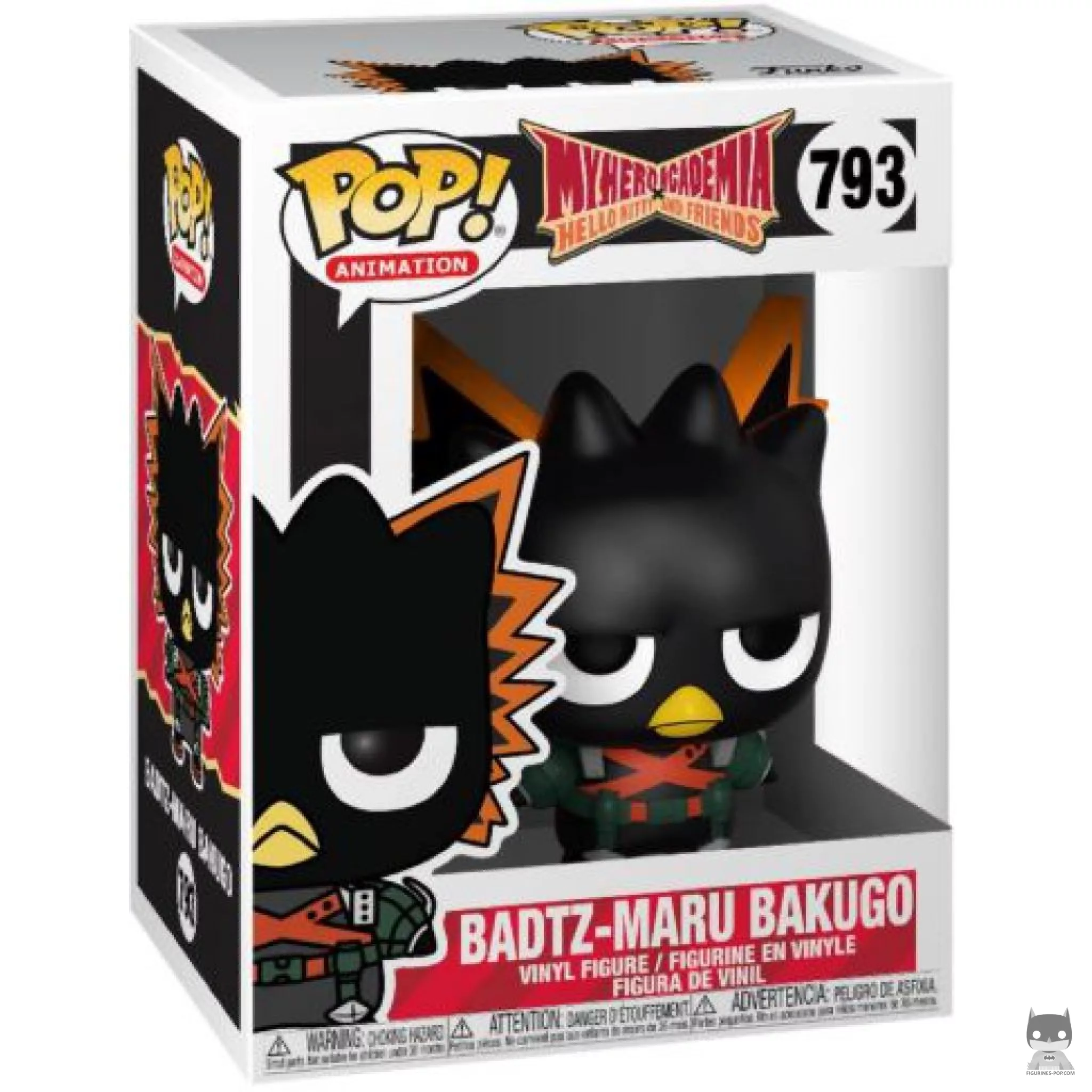 Figura Funko Pop! Badtz-Maru Katsuki en su caja