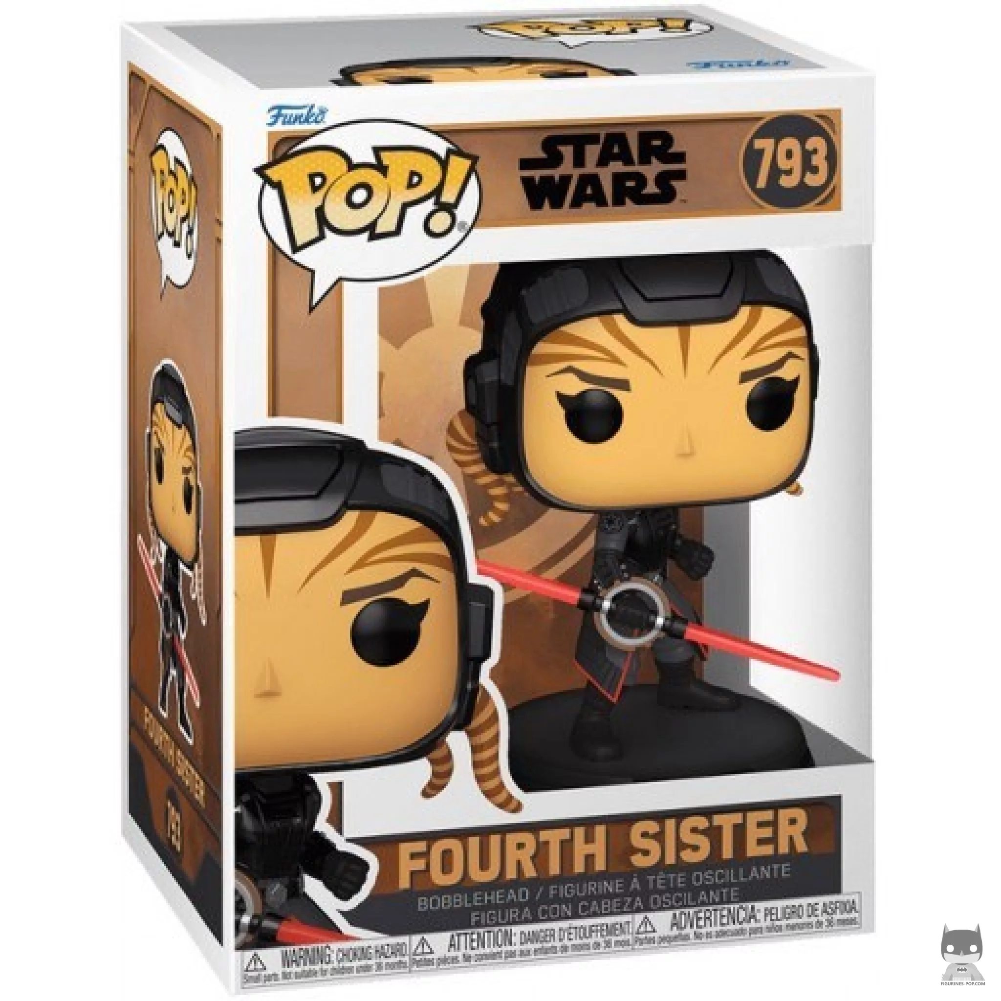 Figura Funko Pop! Fourth Sister en su caja
