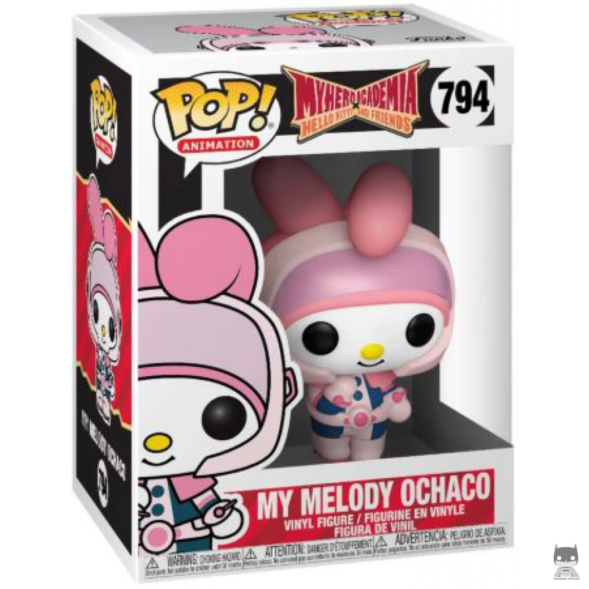 Figura Funko Pop! My Melody Ochaco en su caja