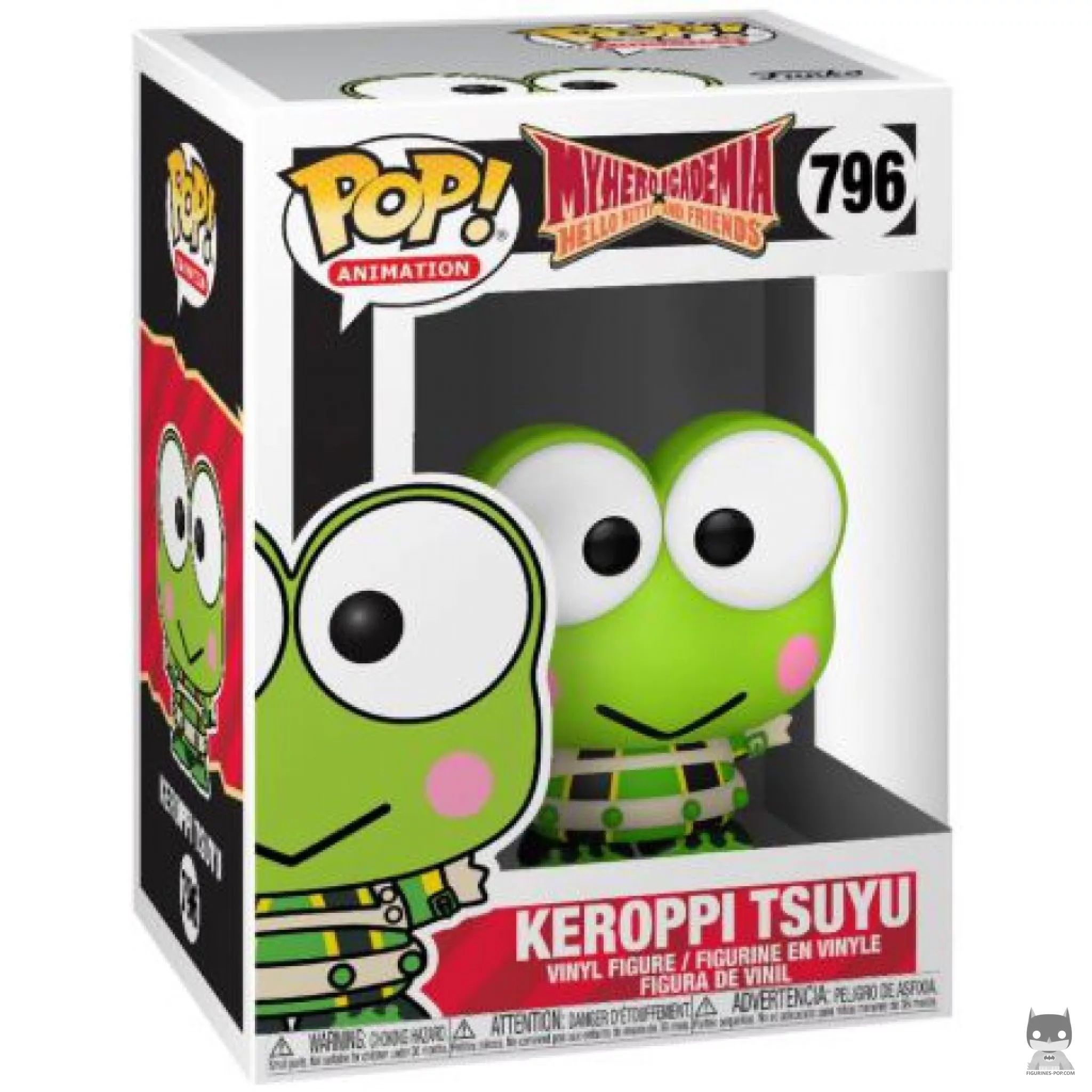Figura Funko Pop! Keroppi Tsuyu en su caja