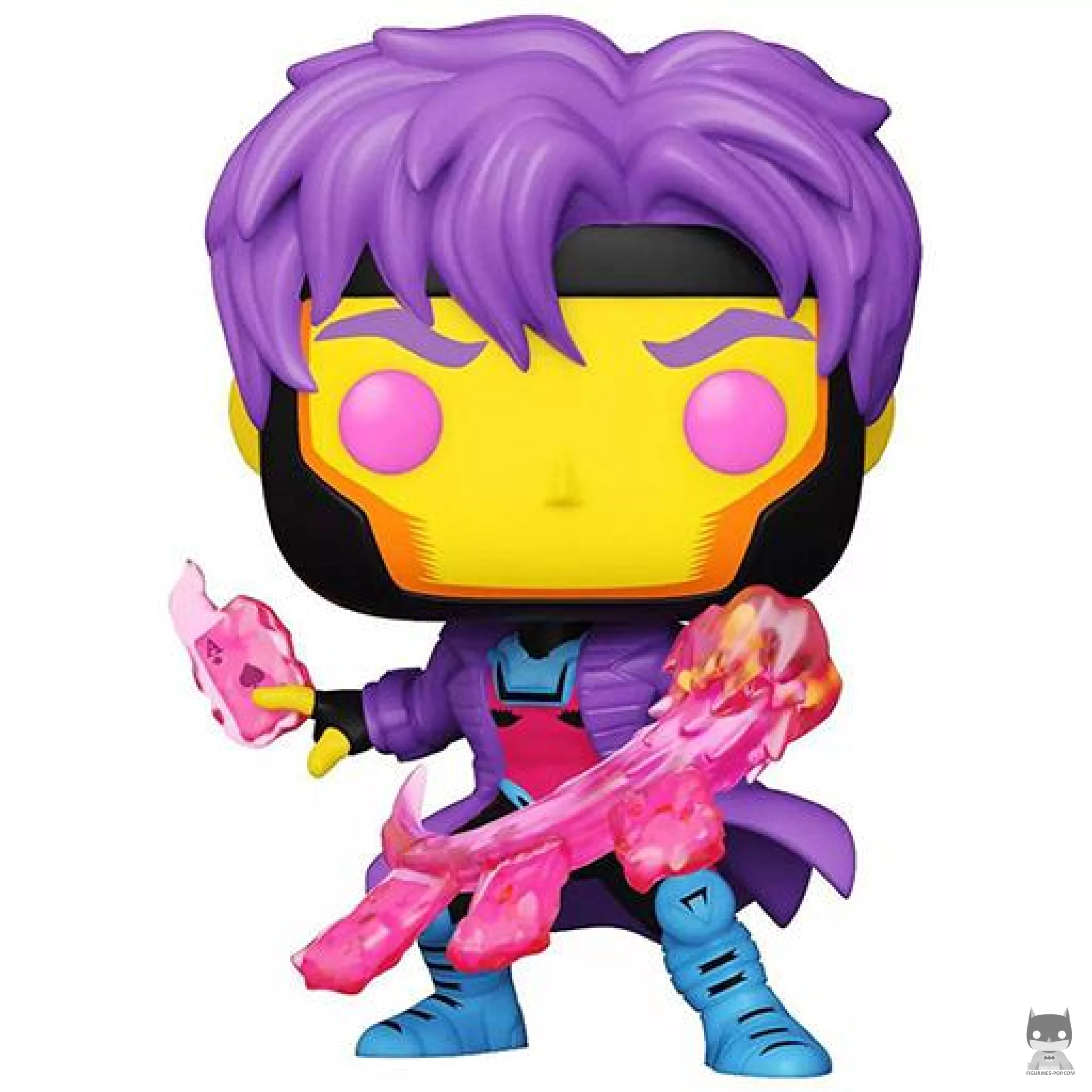 Figura Funko Pop! Gambit (Luz negra) (Marvel Comics)