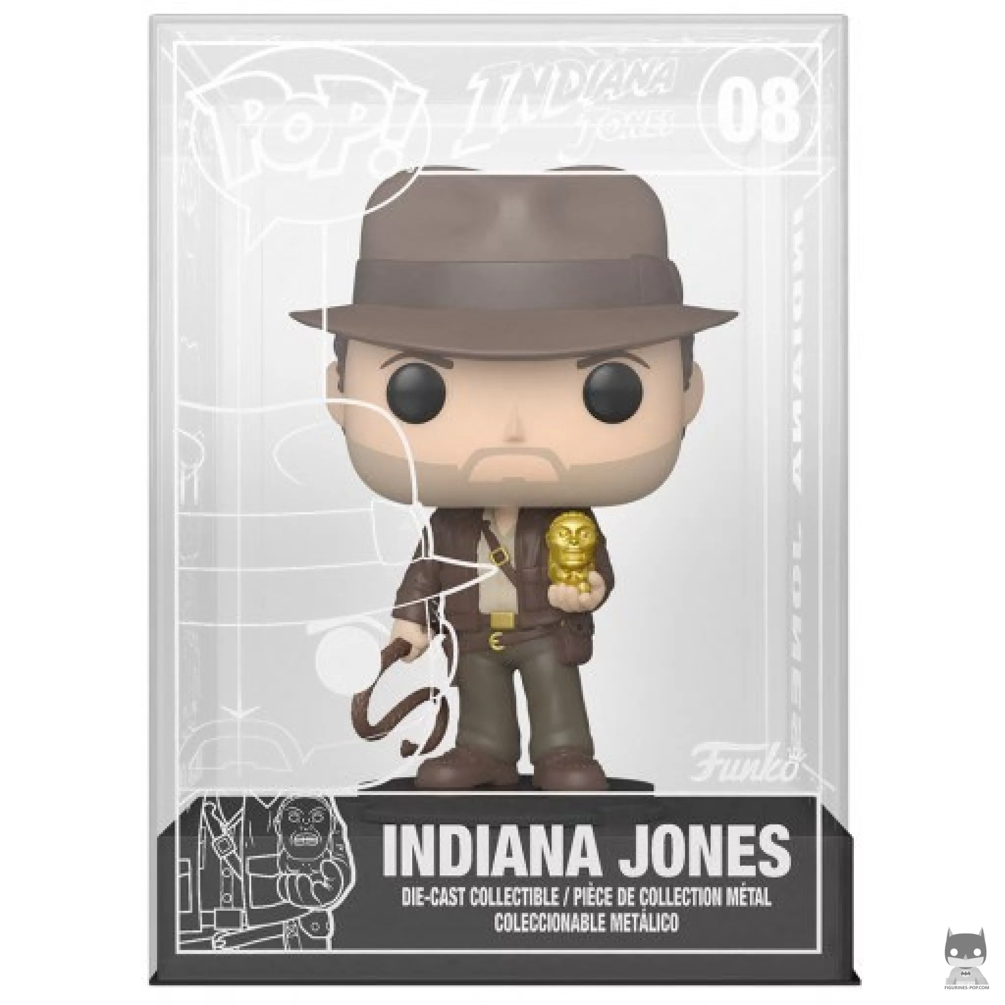Figura Funko Pop! Indiana Jones con el ídolo dorado (Indiana Jones)