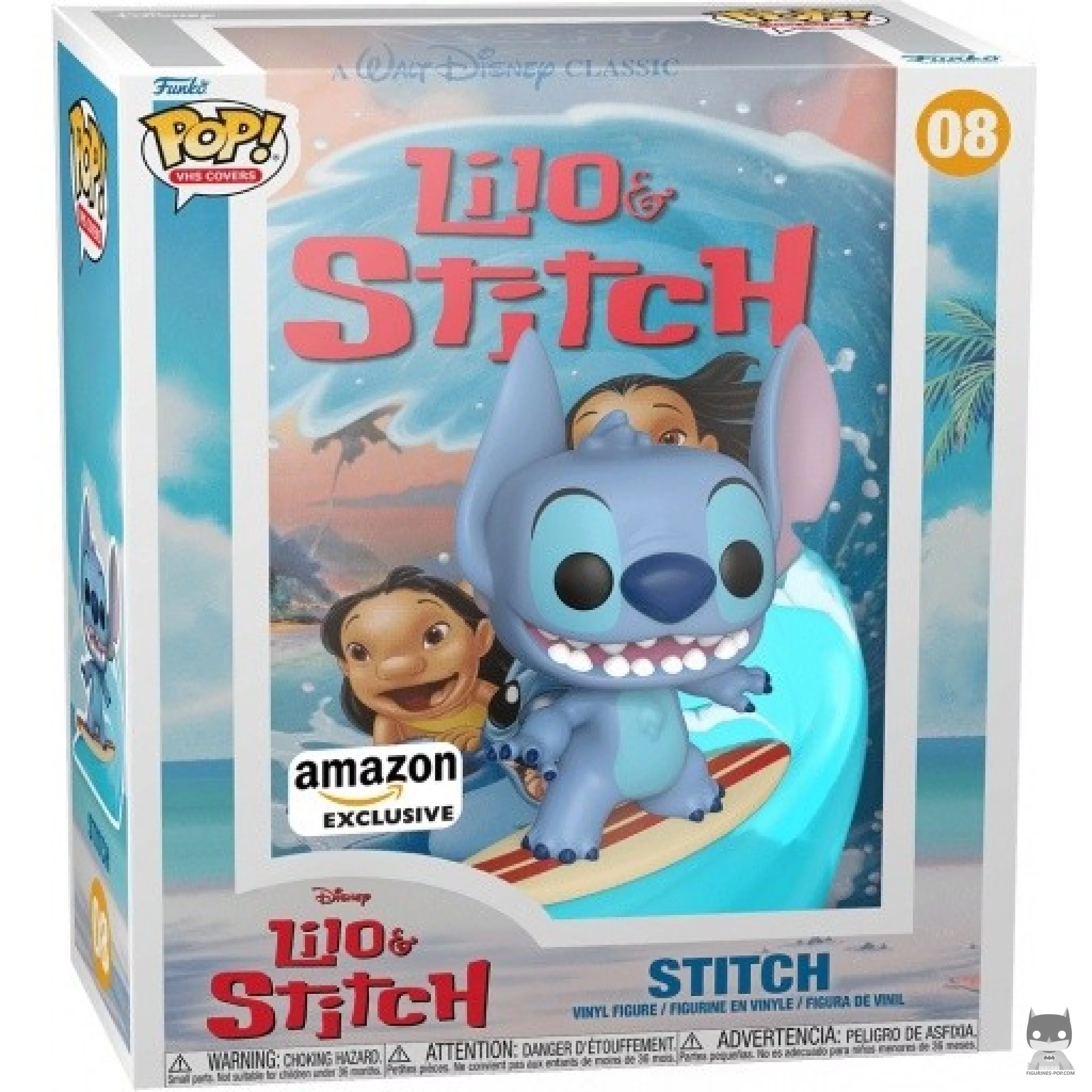 Figura Funko Pop! Stitch en su caja