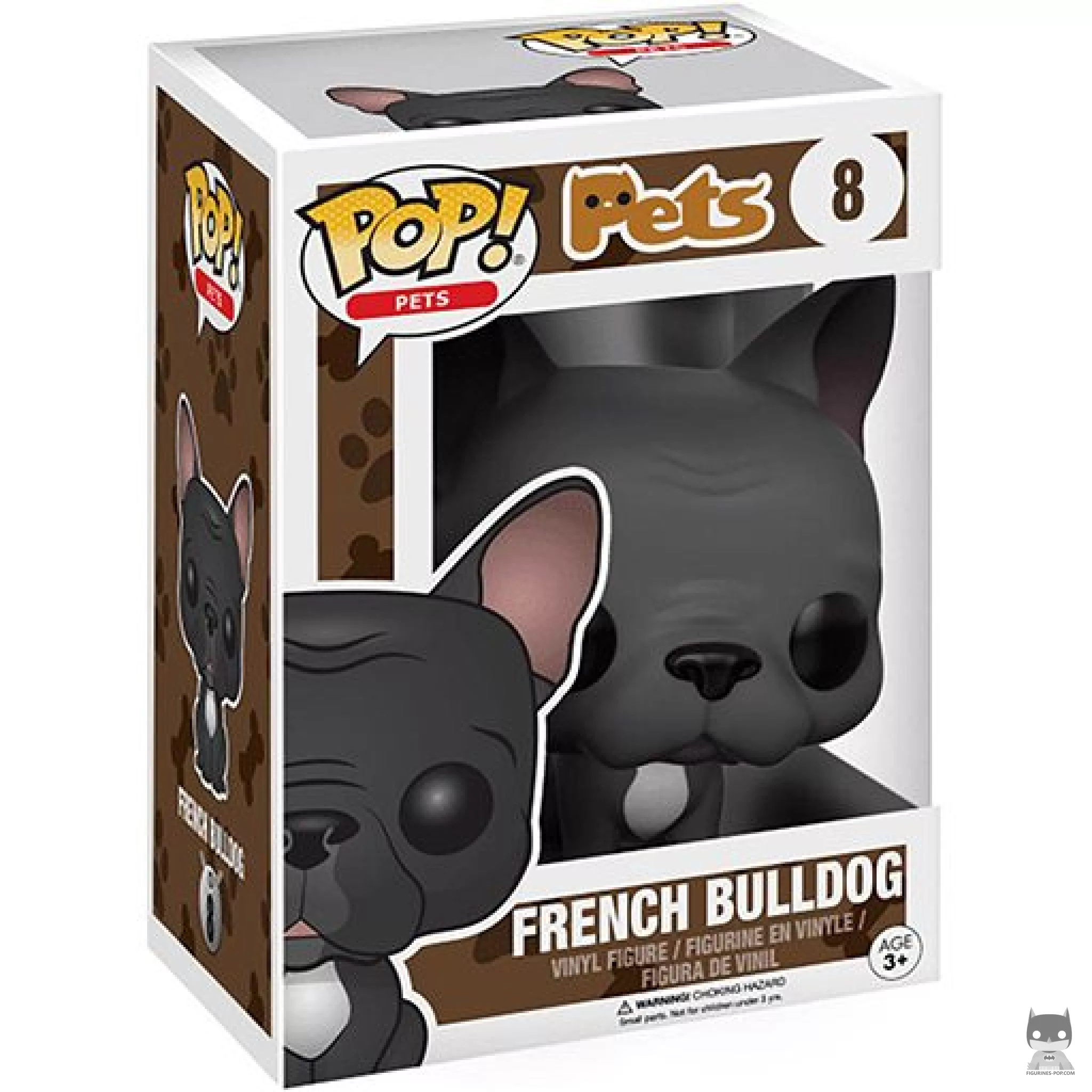 Figura Funko Pop! Bulldog francés en su caja