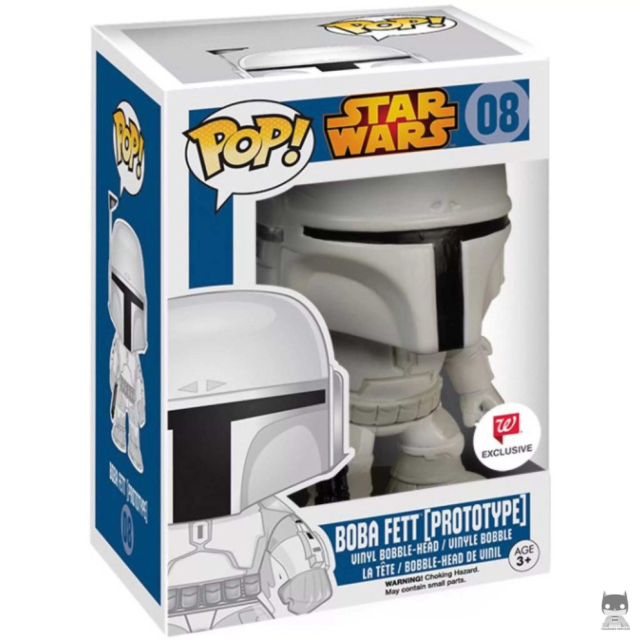 Figura Funko Pop! Boba Fett prototipo en su caja
