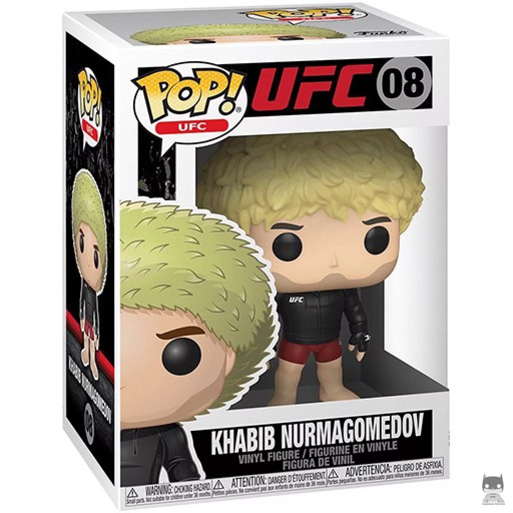 Figura Funko Pop! Khabib Nurmagomedov en su caja