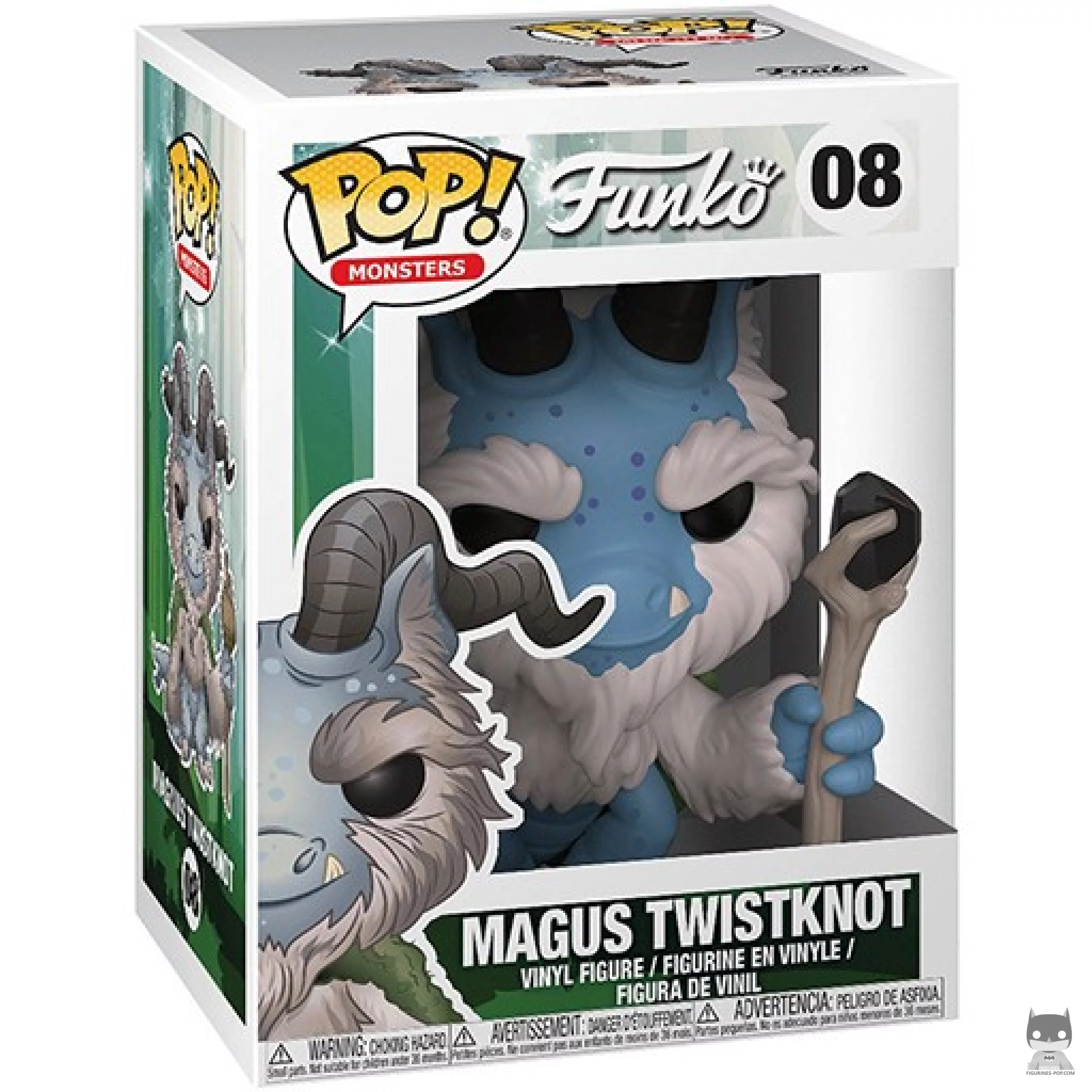 Figura Funko Pop! Magnus Twistknot en su caja