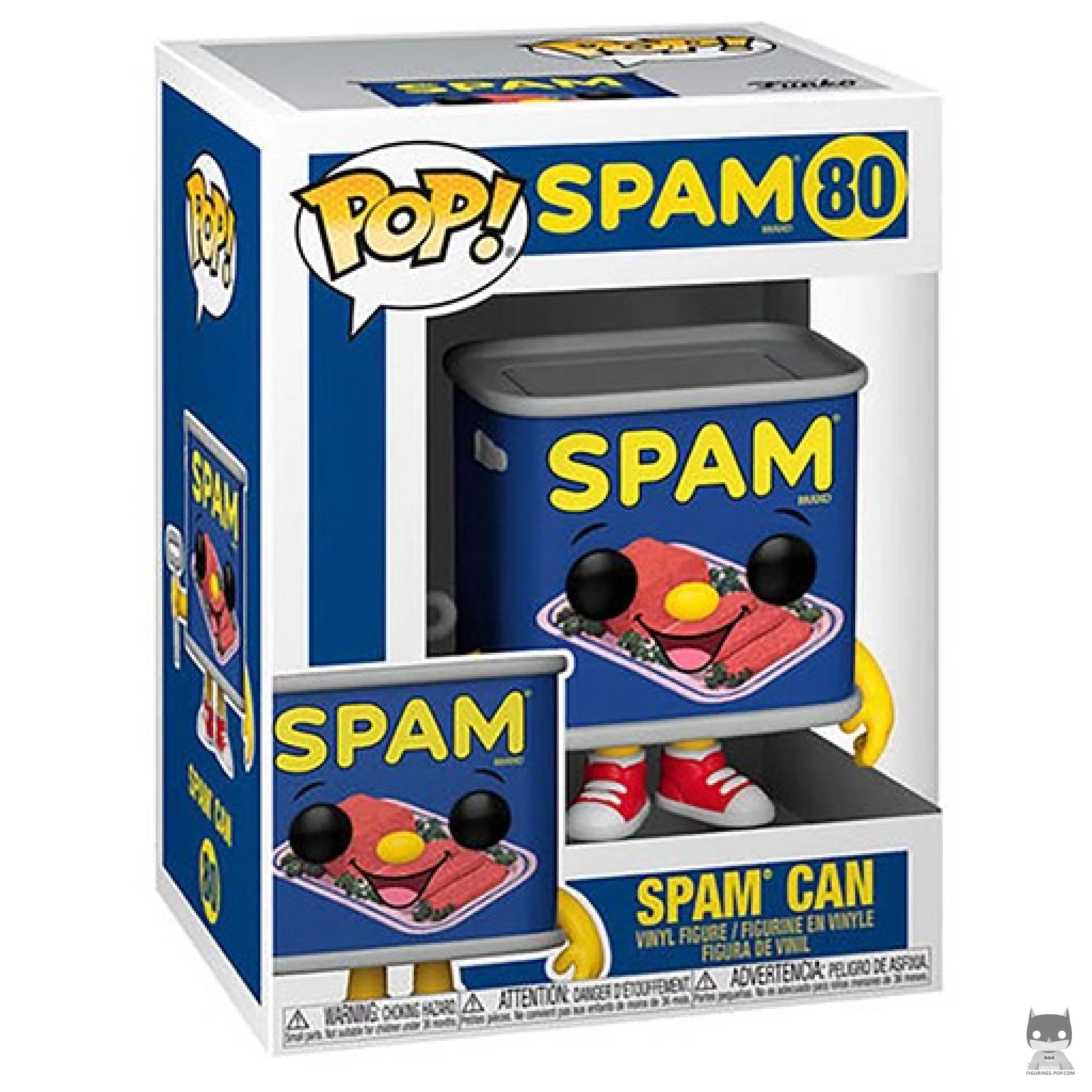 Figura Funko Pop! Spam Can en su caja