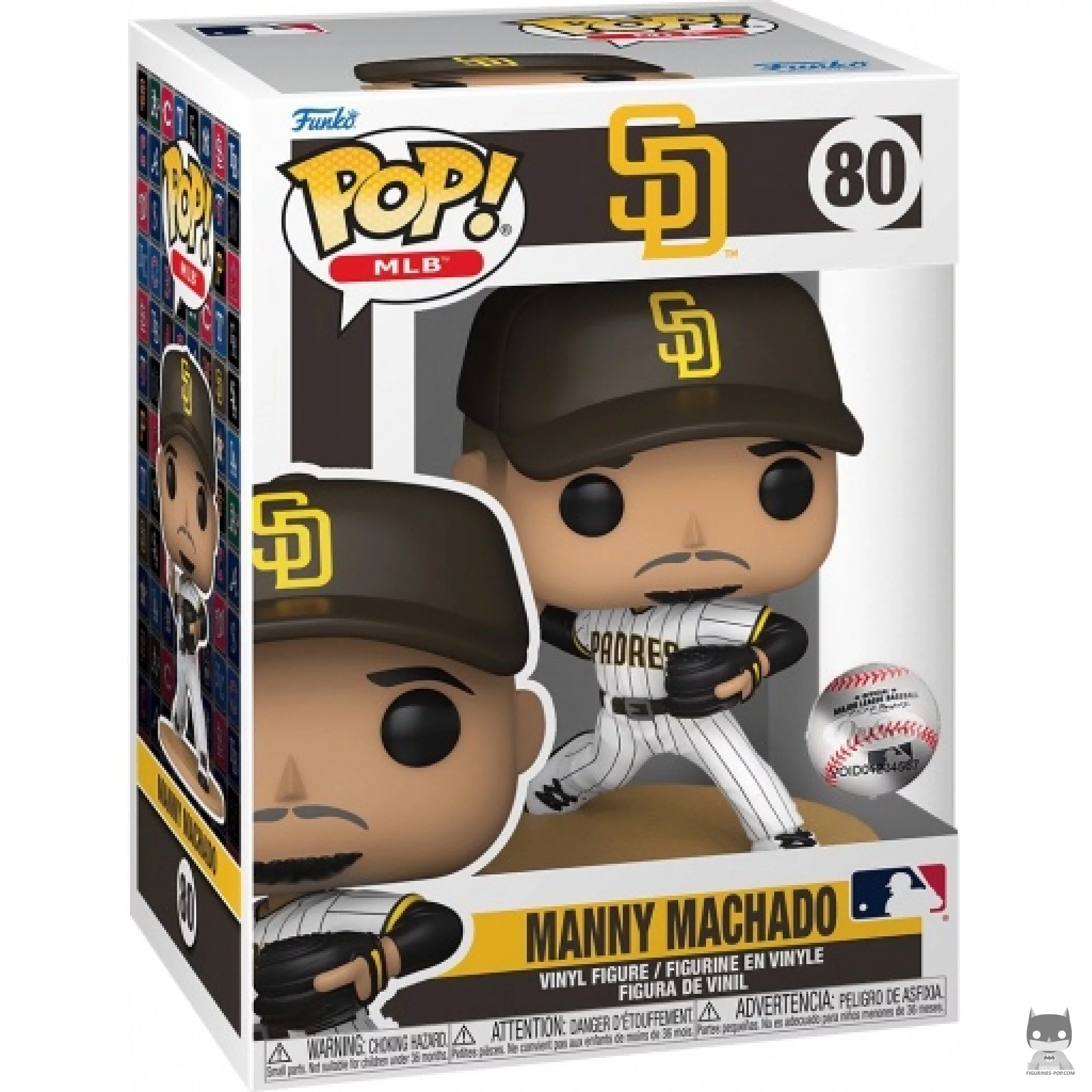 Figura Funko Pop! Manny Machado en su caja