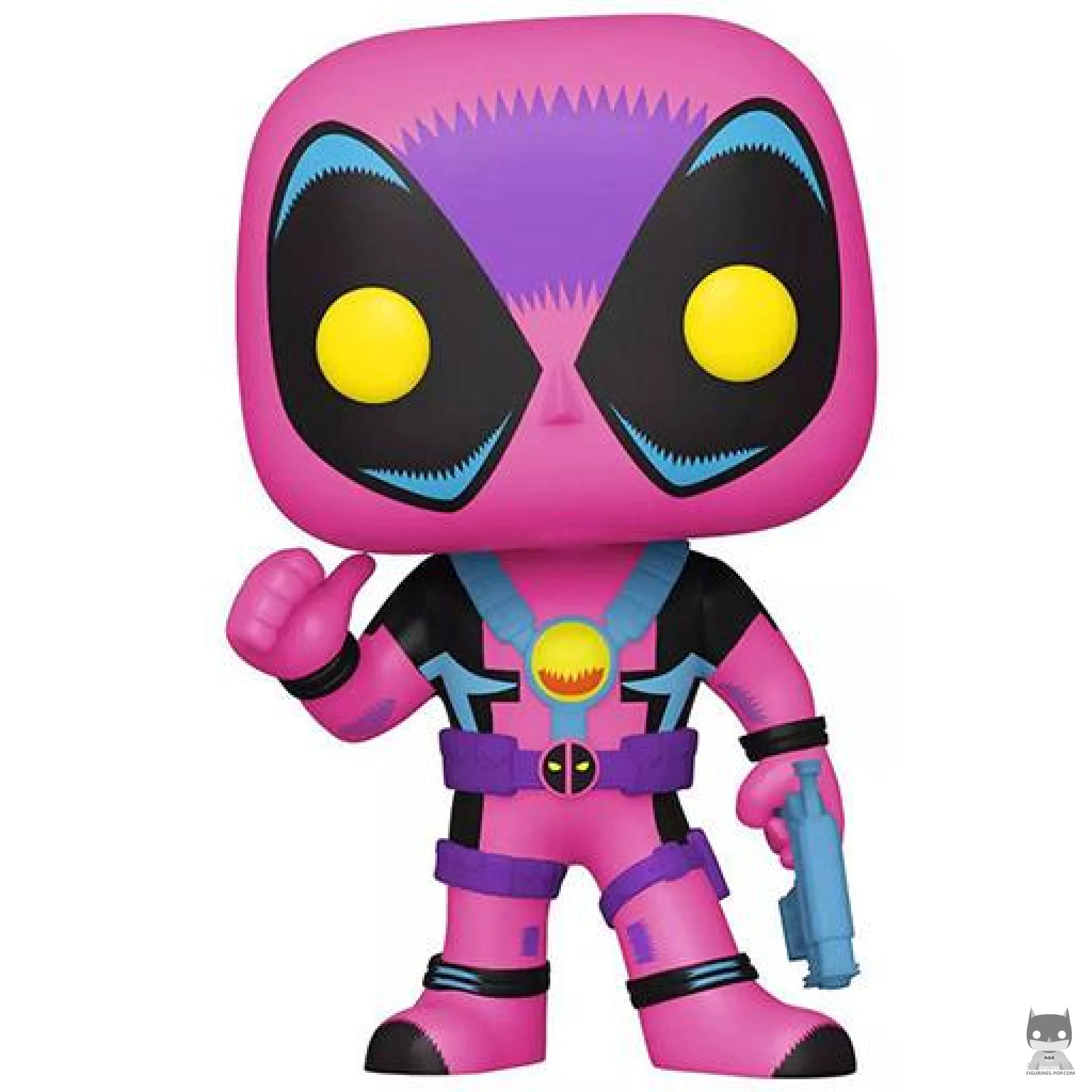 Figura Funko Pop! Deadpool (Luz negra) (Marvel Comics)