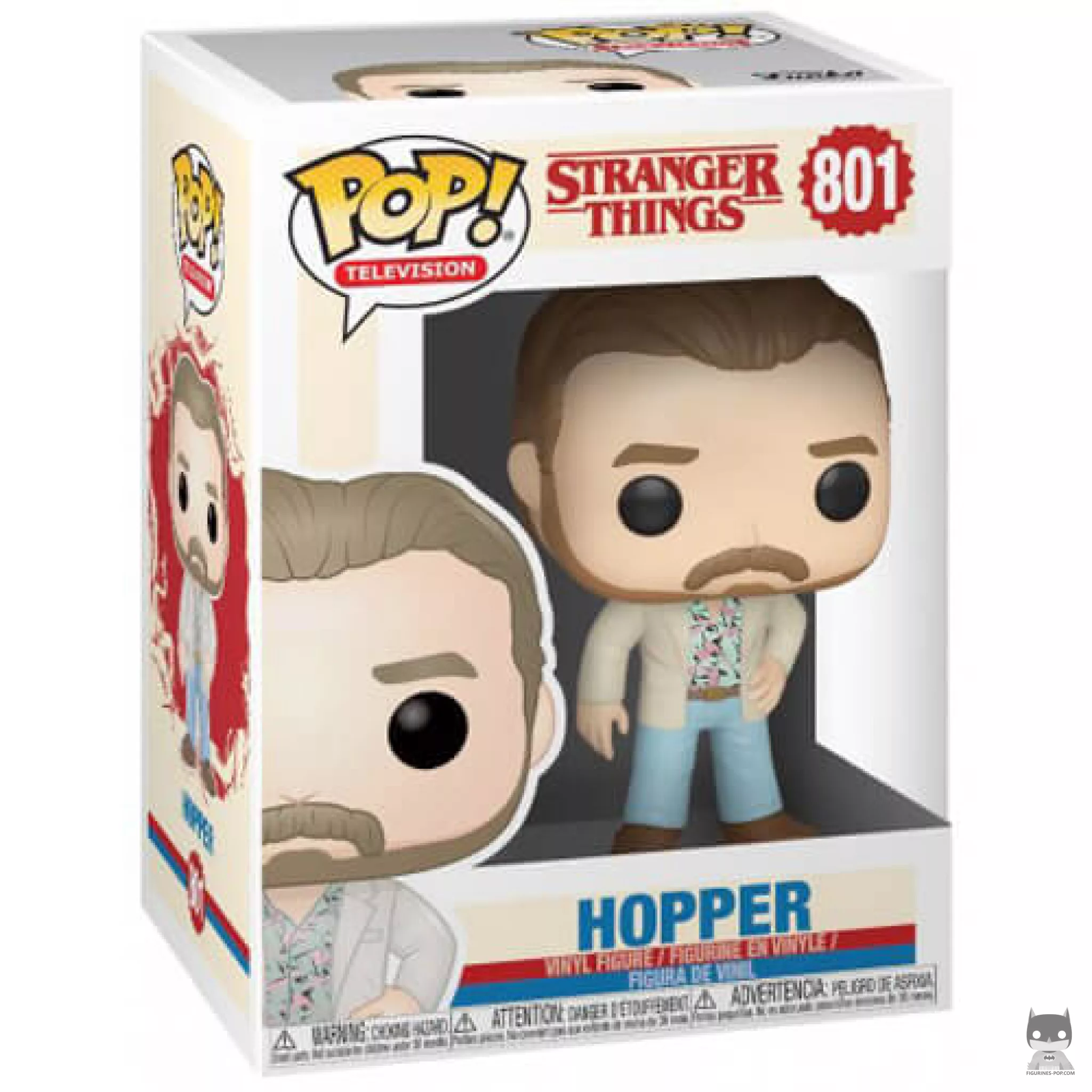 Figura Funko Pop! Hopper en su cita en su caja