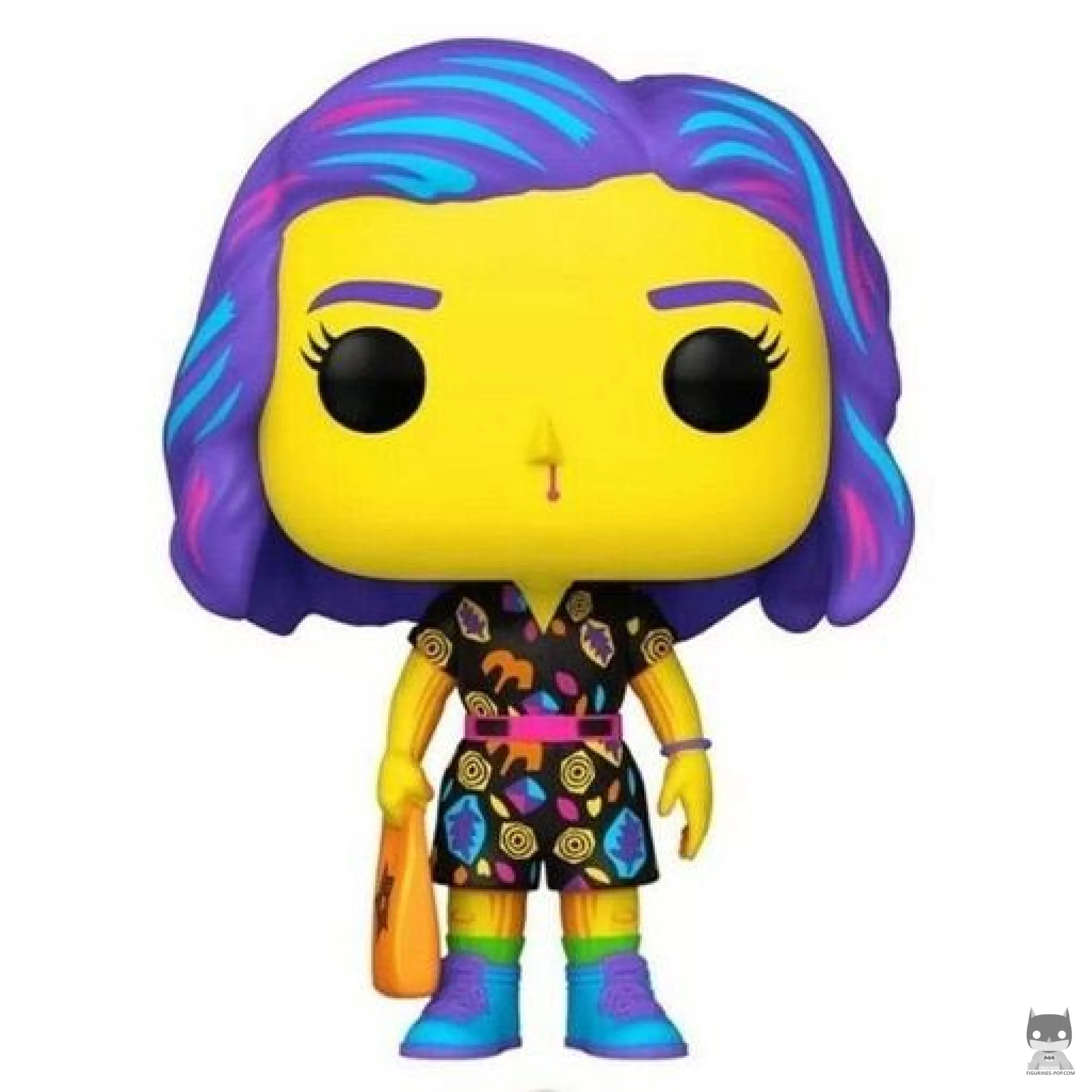 Figura Funko Pop! Once con ropa del centro comercial (Luz negra) (Stranger Things)