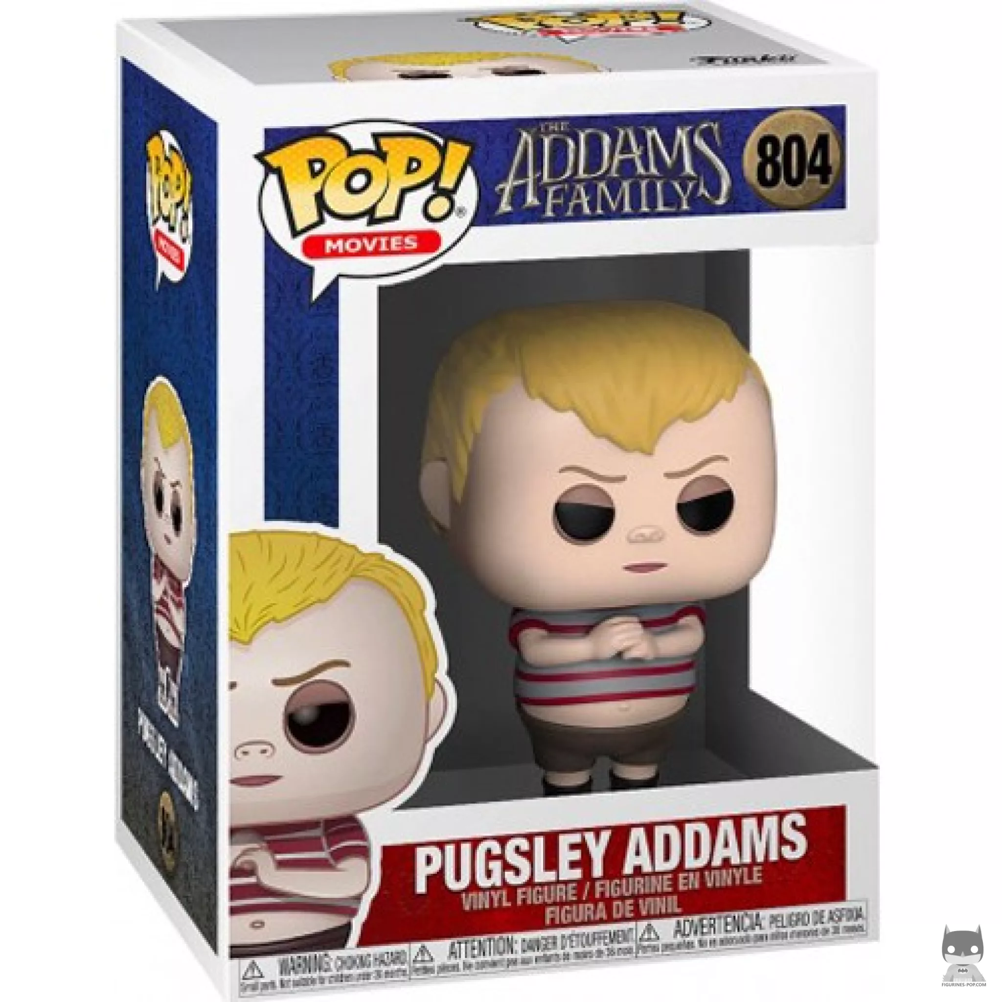 Figura Funko Pop! Pugsley Addams en su caja