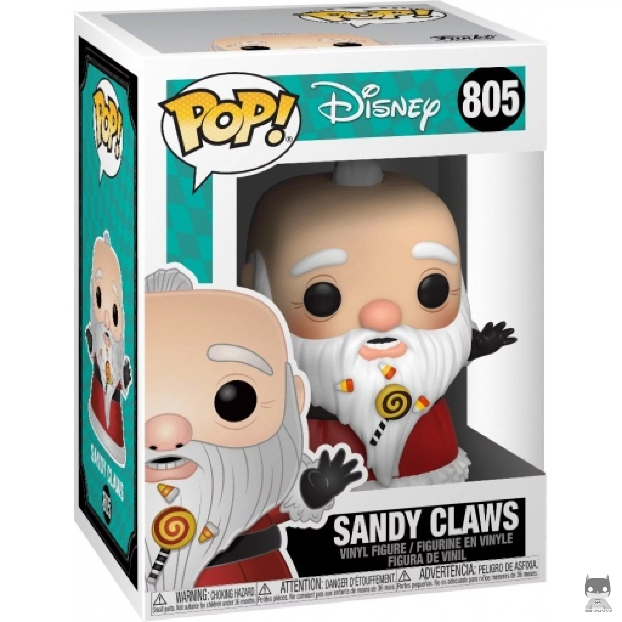 Figura Funko Pop! Sandy Claws en su caja