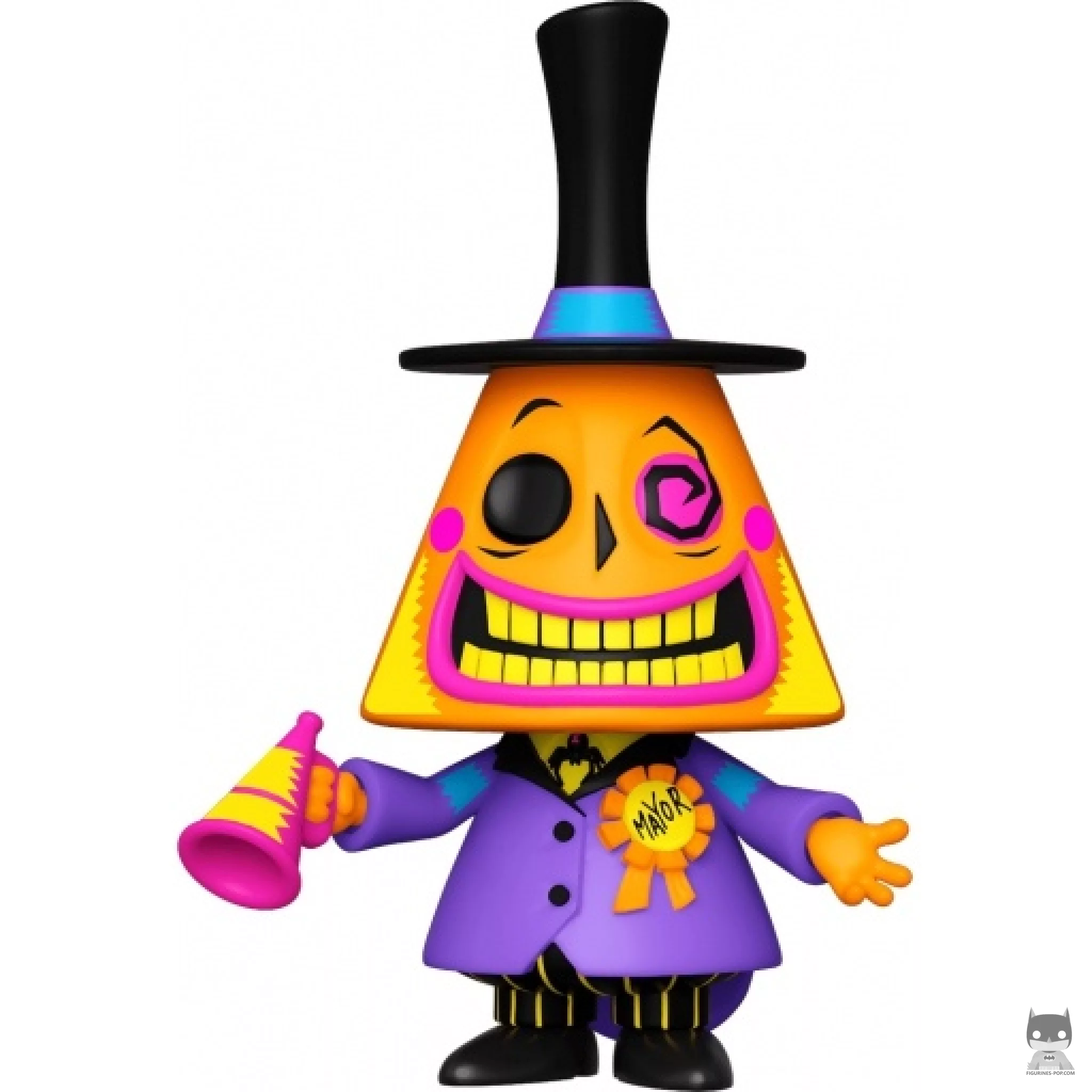 Figura Funko Pop! Alcalde (Luz negra) (Pesadilla antes de Navidad)