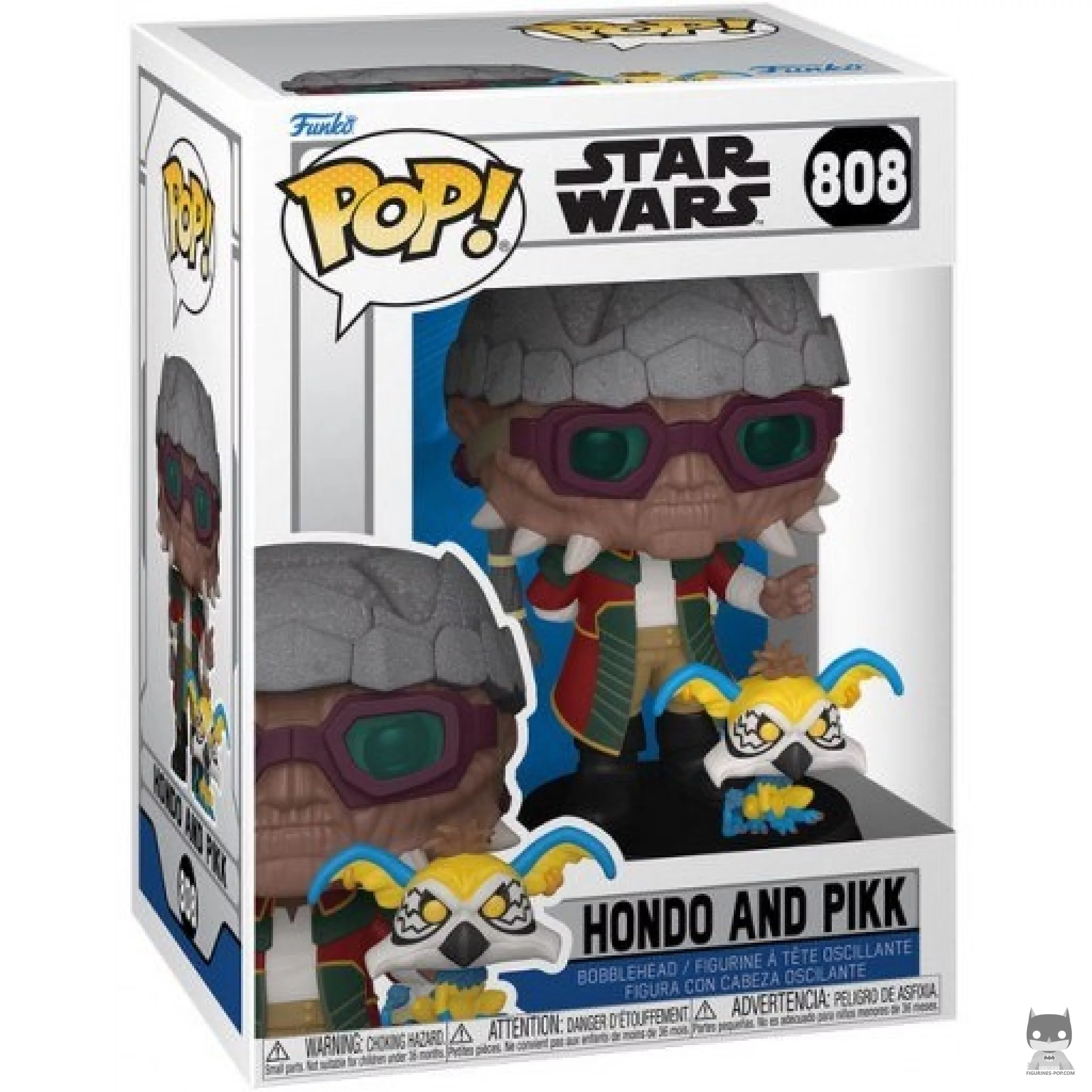 Figura Funko Pop! Hondo y Pikk en su caja