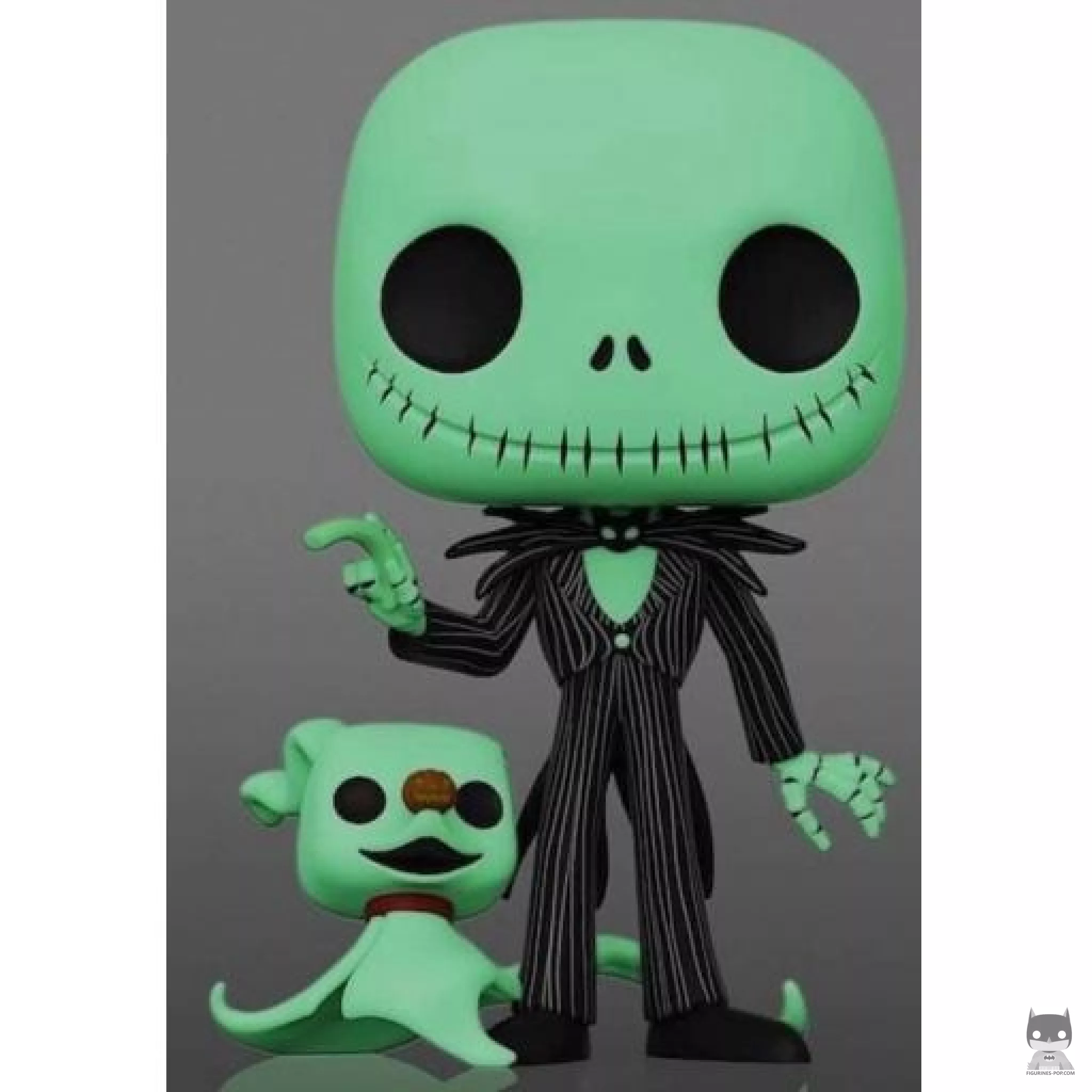 Figura Funko Pop! Jack Skellington con Zero (Supersized) (Pesadilla antes de Navidad)
