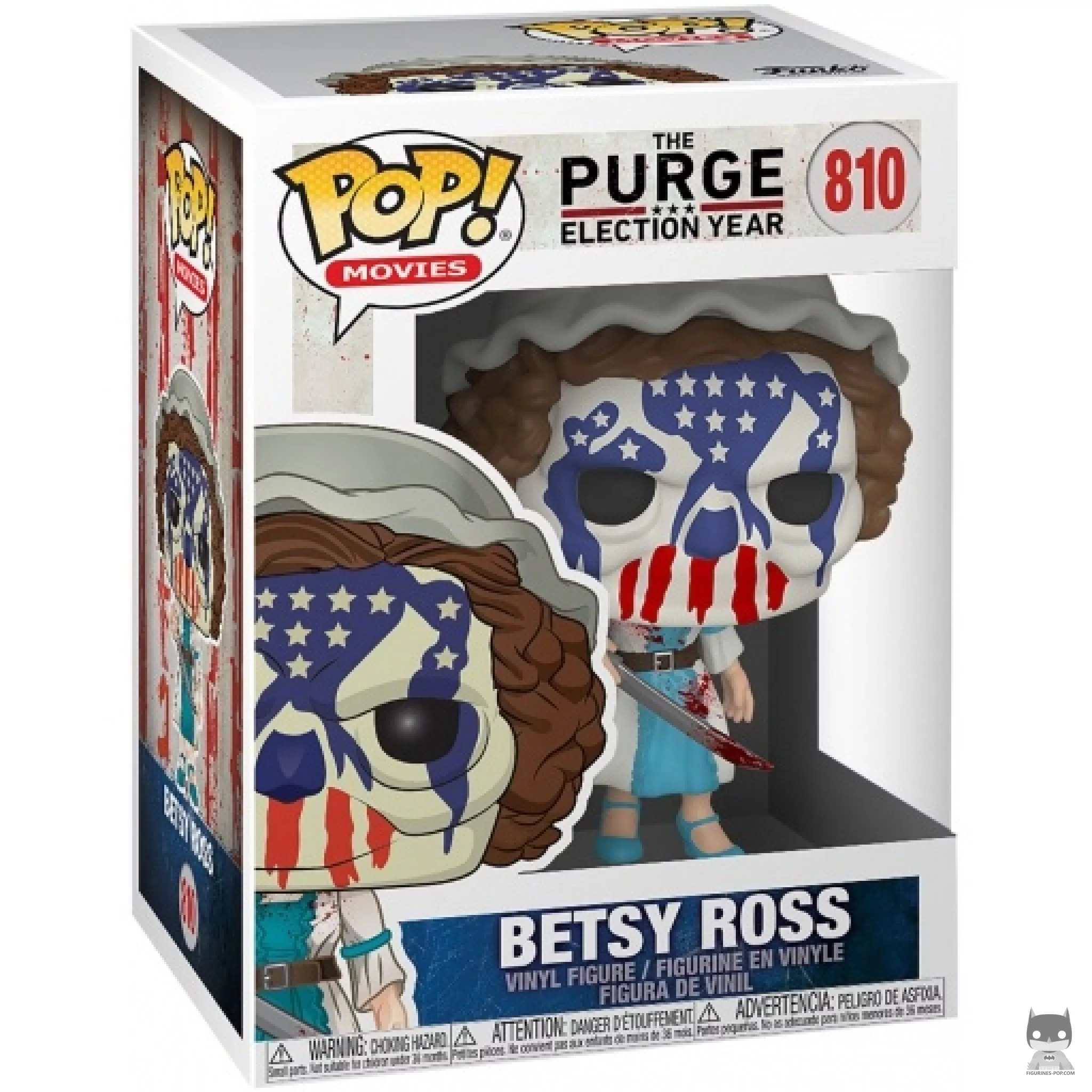 Figura Funko Pop! Betsy Ross en su caja