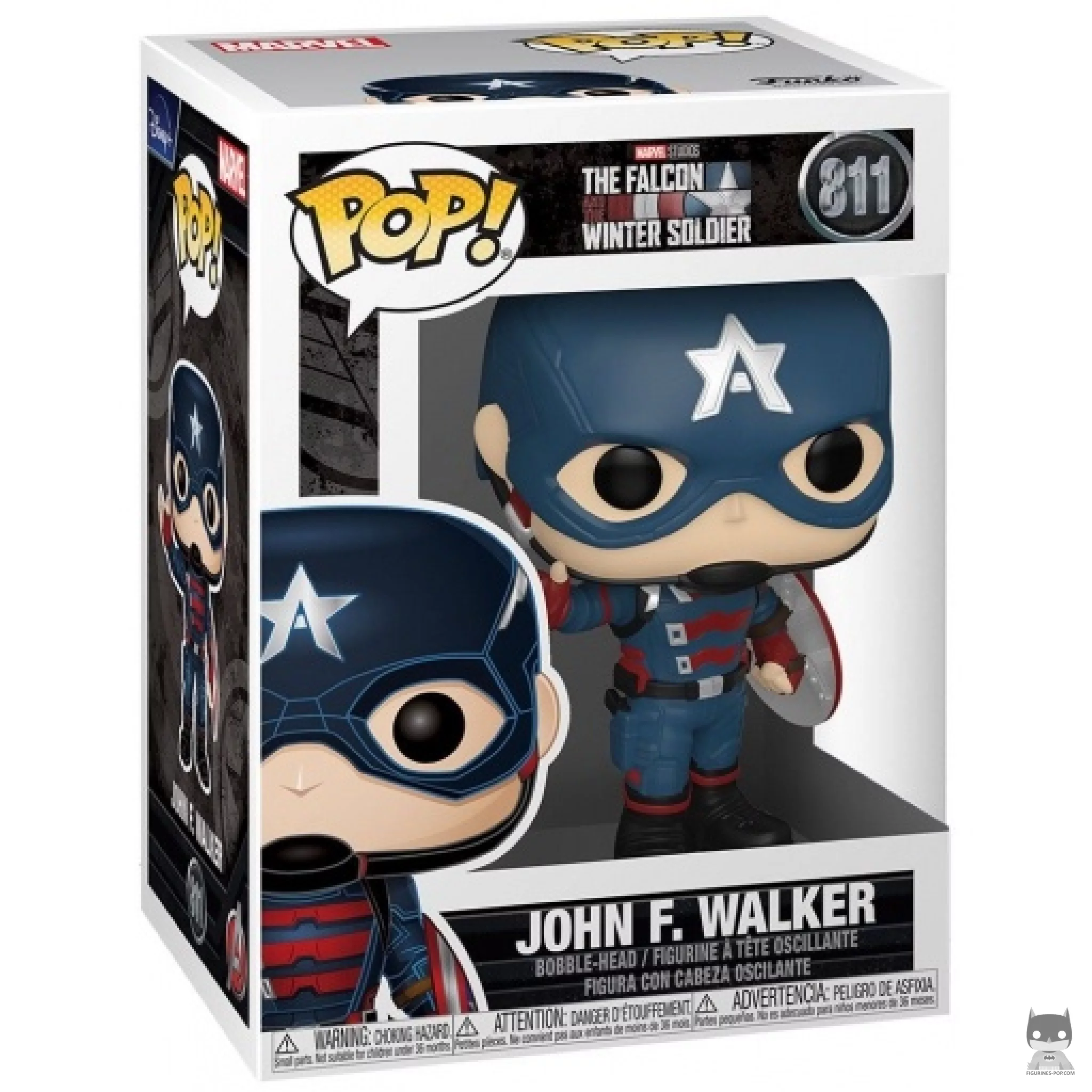 Figura Funko Pop! John F. Walker en su caja