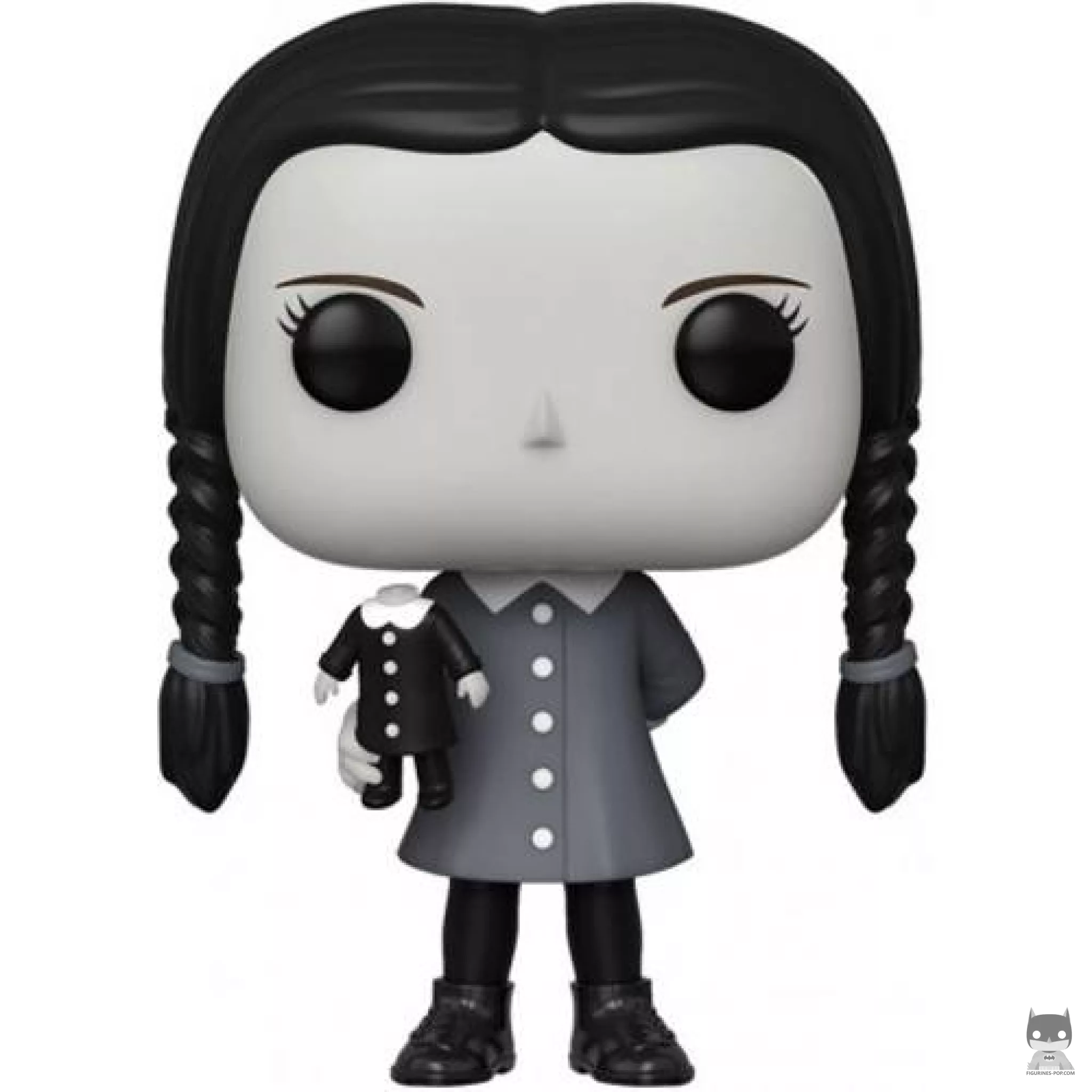 Figura Funko Pop! Miércoles Addams (Blanco y negro) (La familia Addams)