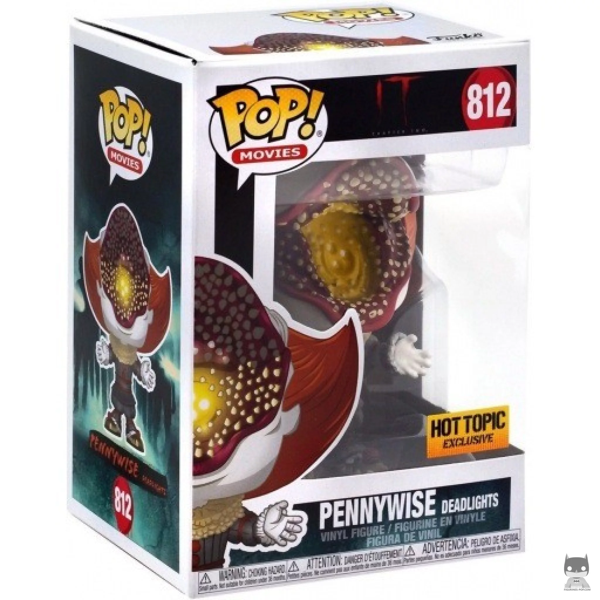 Figura Funko Pop! Pennywise Luces de la muerte en su caja