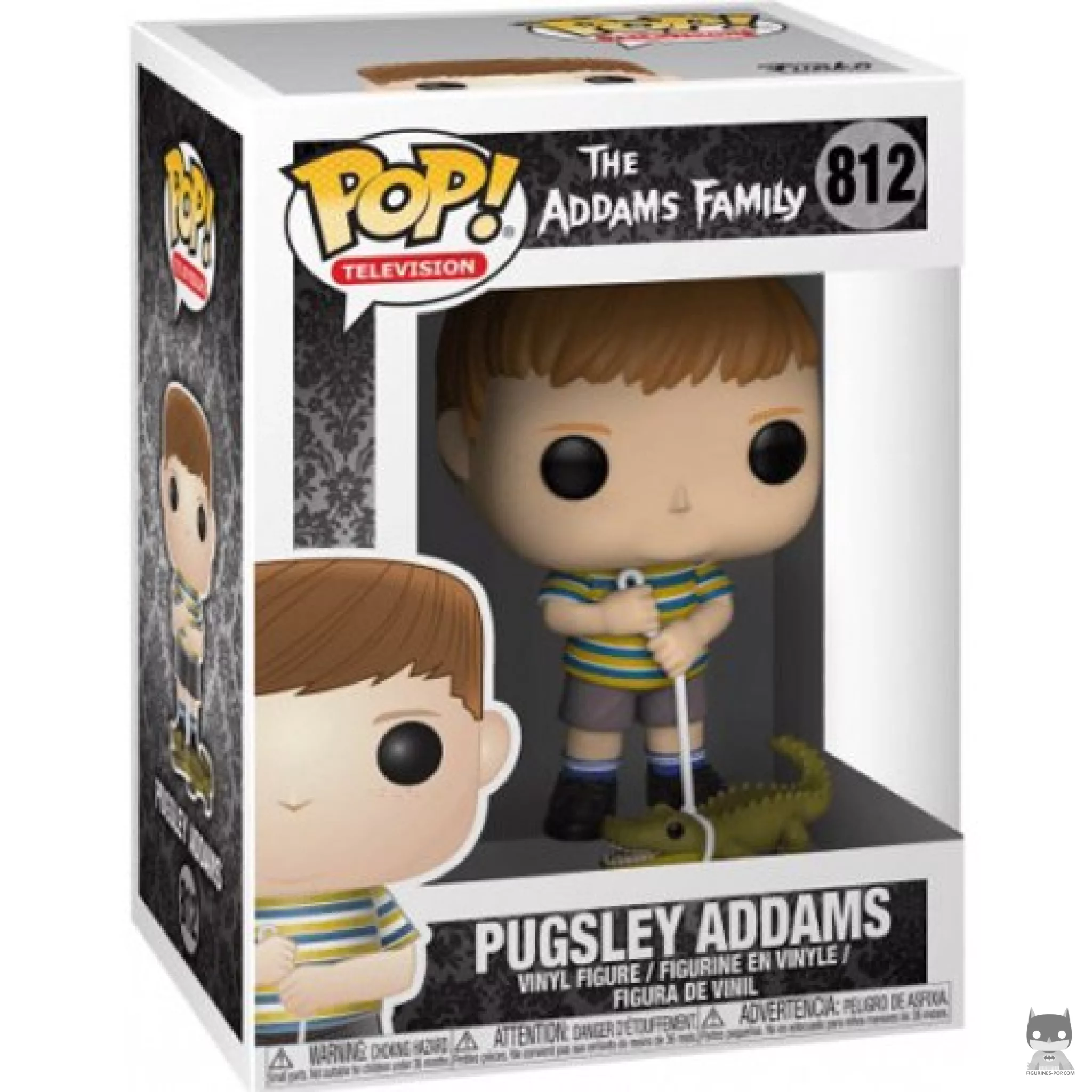 Figura Funko Pop! Pugsley Addams en su caja