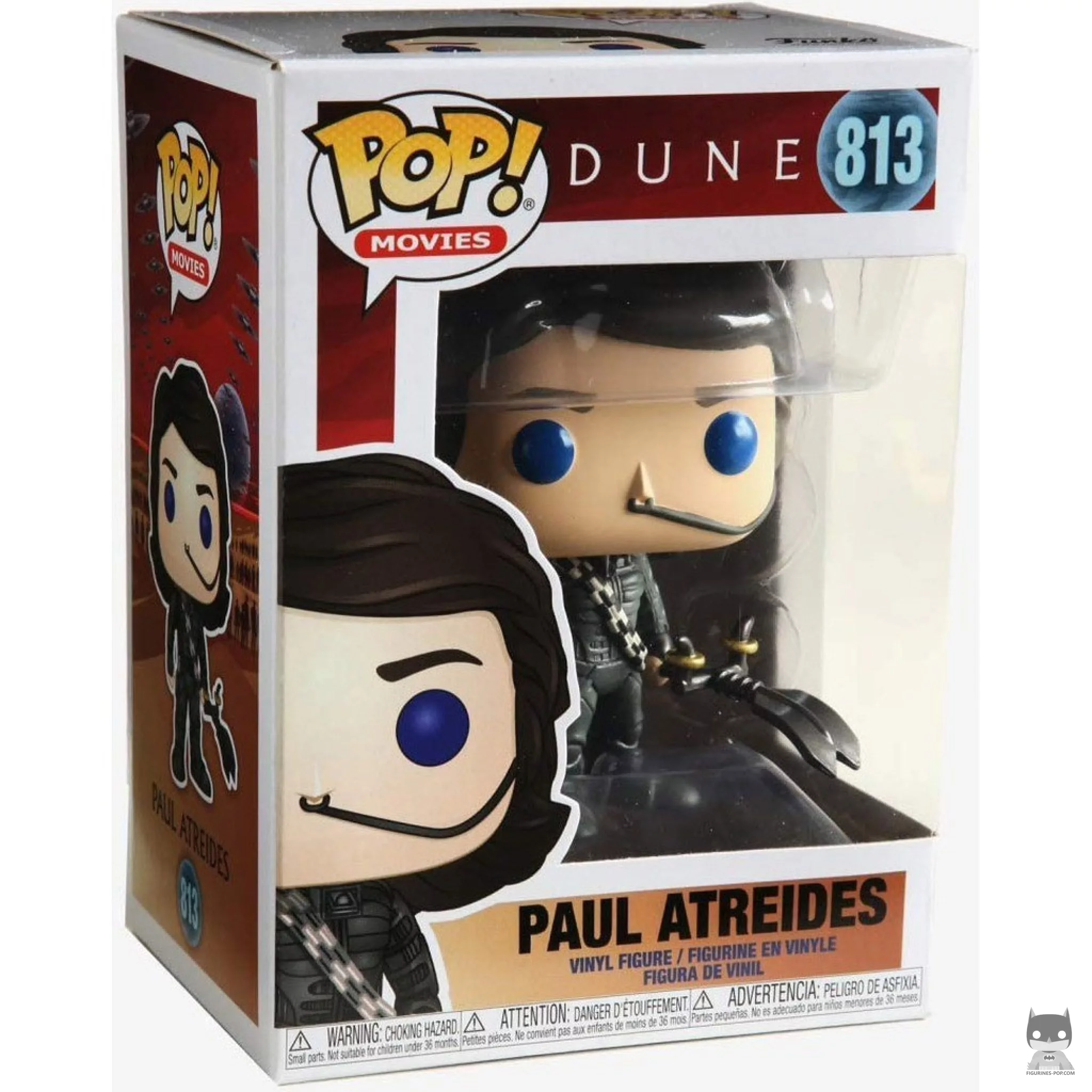 Figura Funko Pop! Paul Atreides en su caja