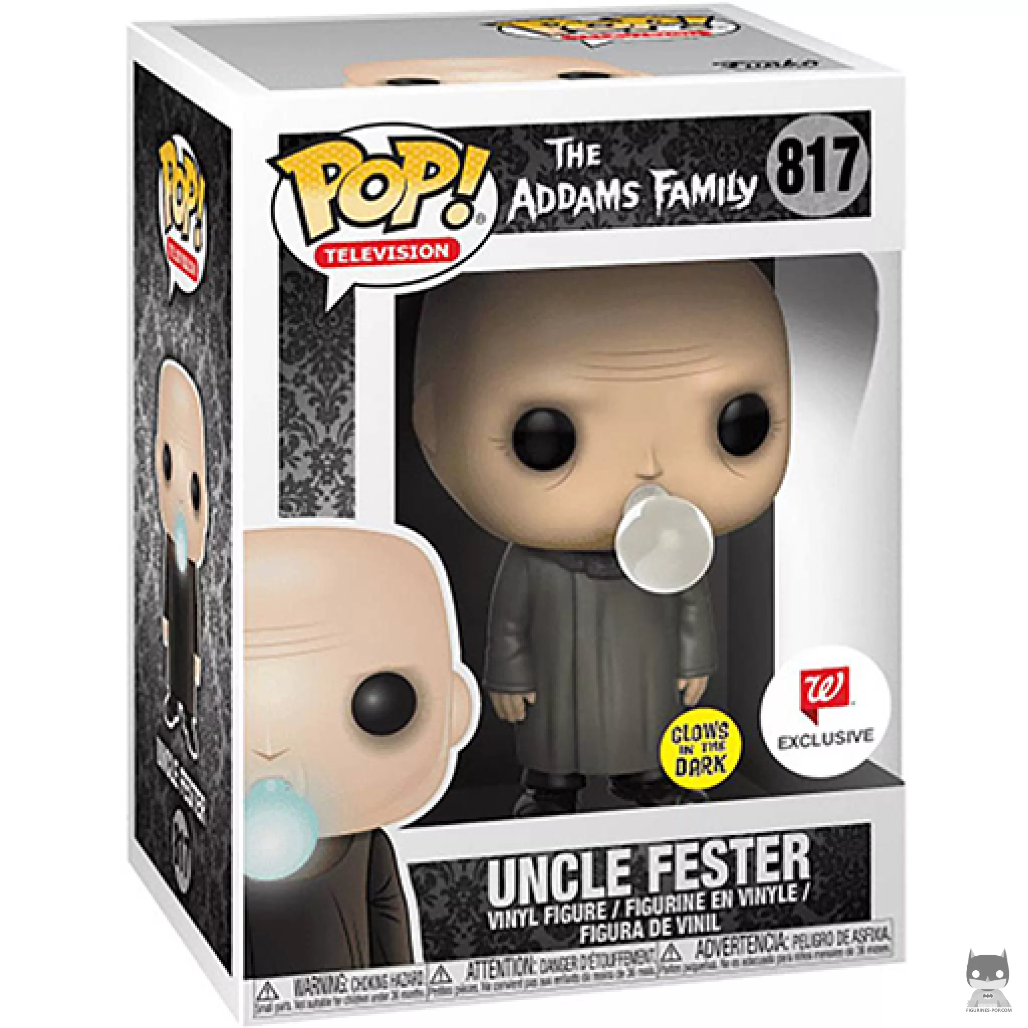 Figura Funko Pop! Tío Fétido (Brilla en la oscuridad) en su caja