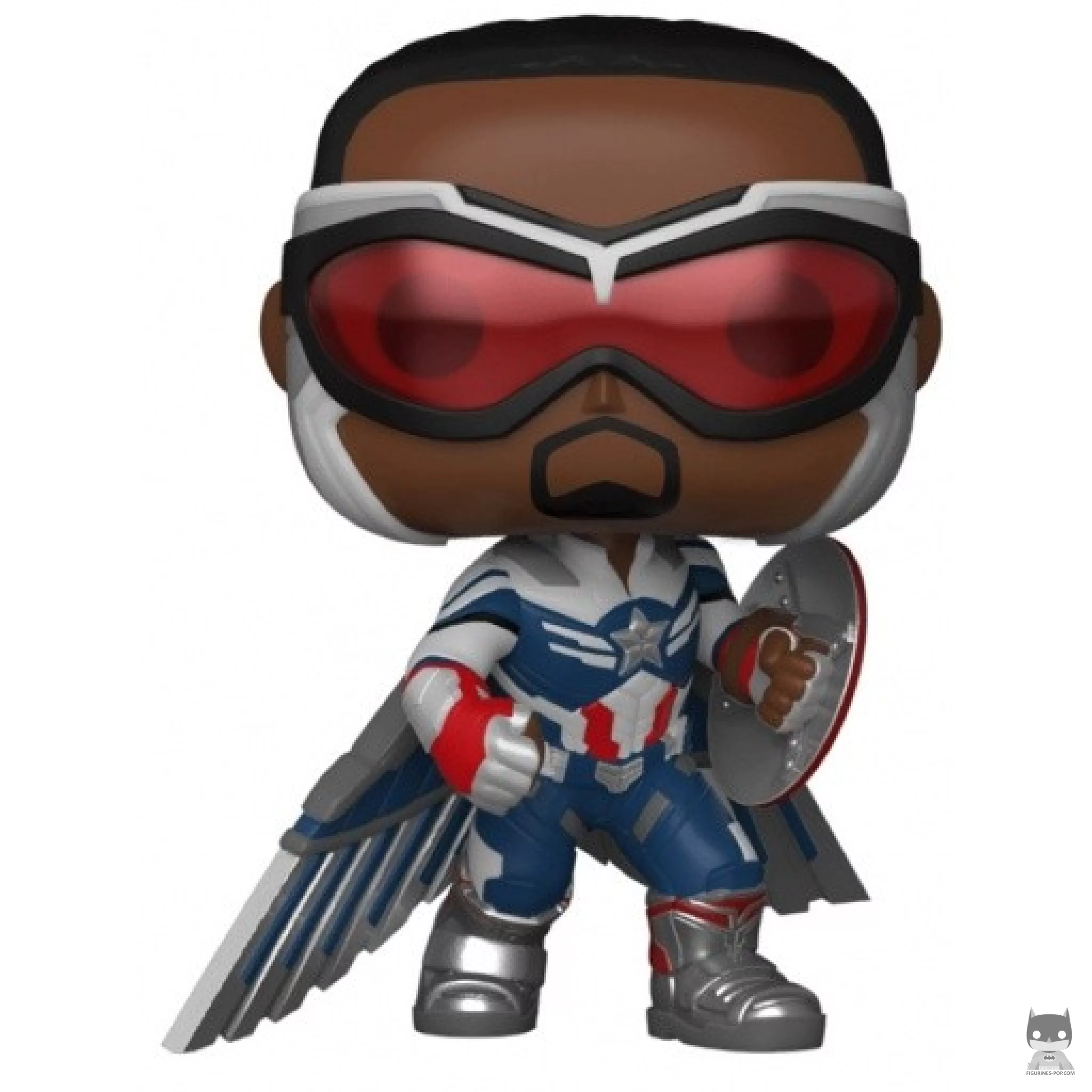 Figura Funko Pop! Capitán América (Falcon y el Soldado de Invierno)