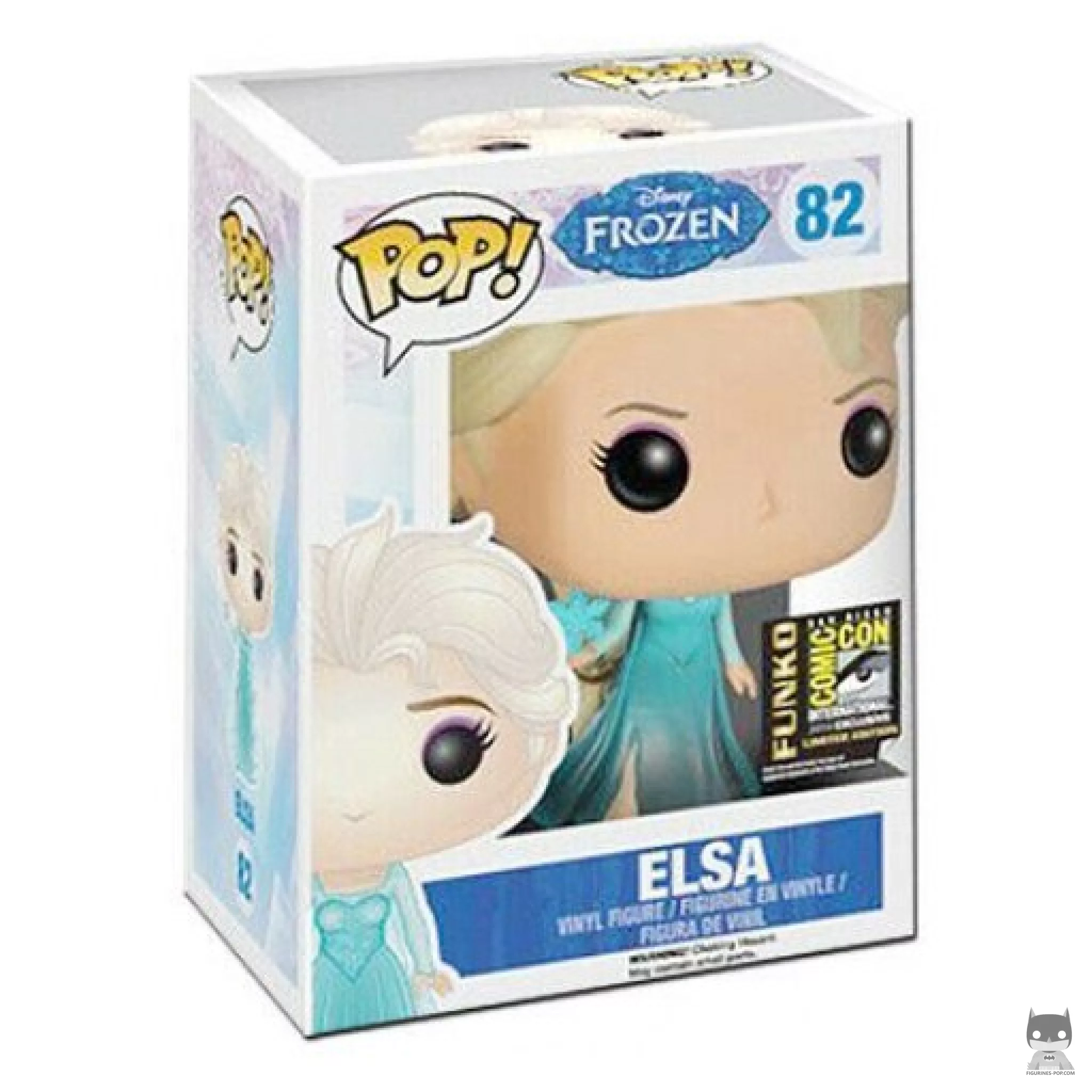 Figura Funko Pop! Elsa (Transformación) en su caja