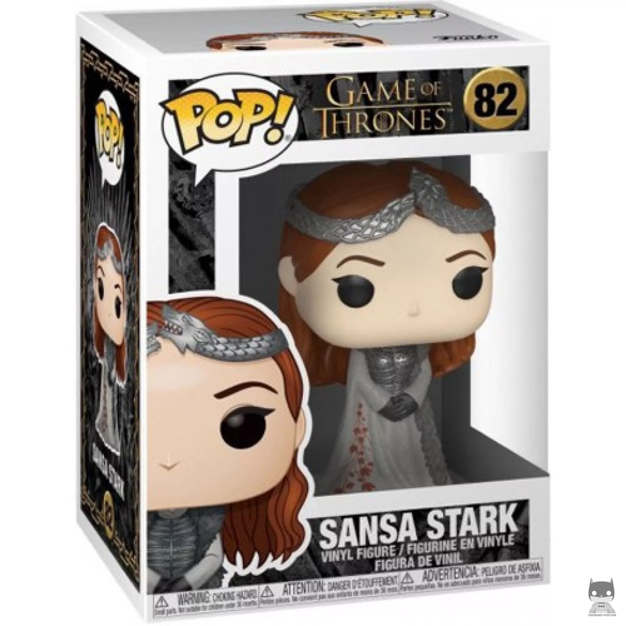 Figura Funko Pop! Sansa Stark en su caja
