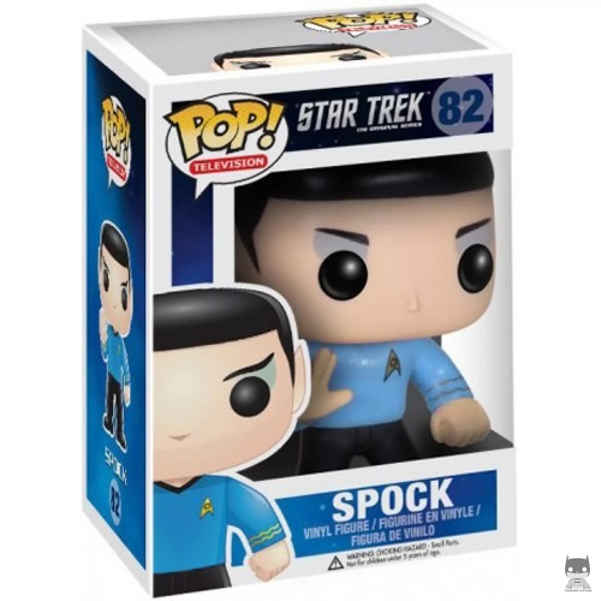 Figura Funko Pop! Spock en su caja