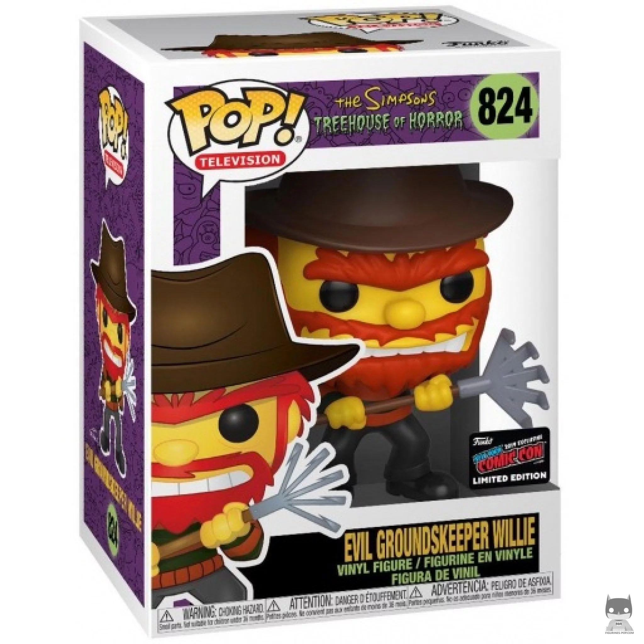 Figura Funko Pop! Willie el jardinero malvado en su caja