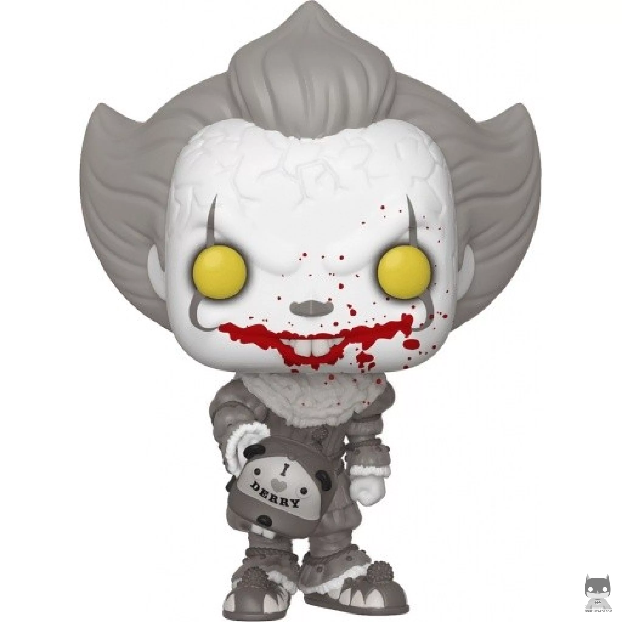 Figura Funko Pop! Pennywise con sombrero de castor (Blanco y negro) (It: Capítulo 2)