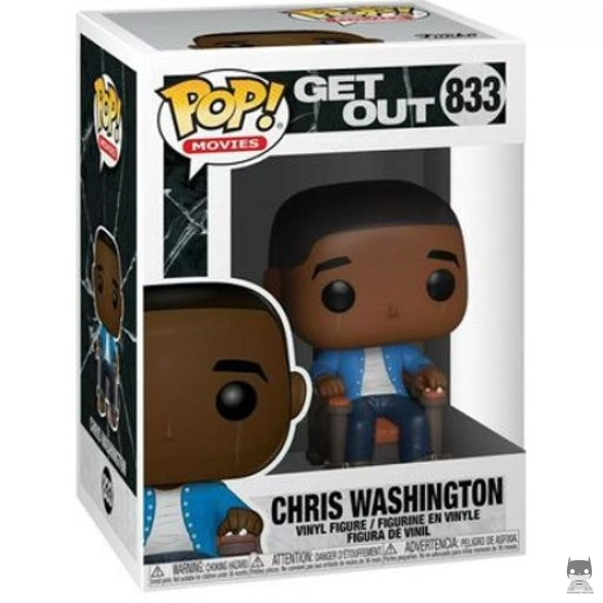 Figura Funko Pop! Chris Washington en su caja