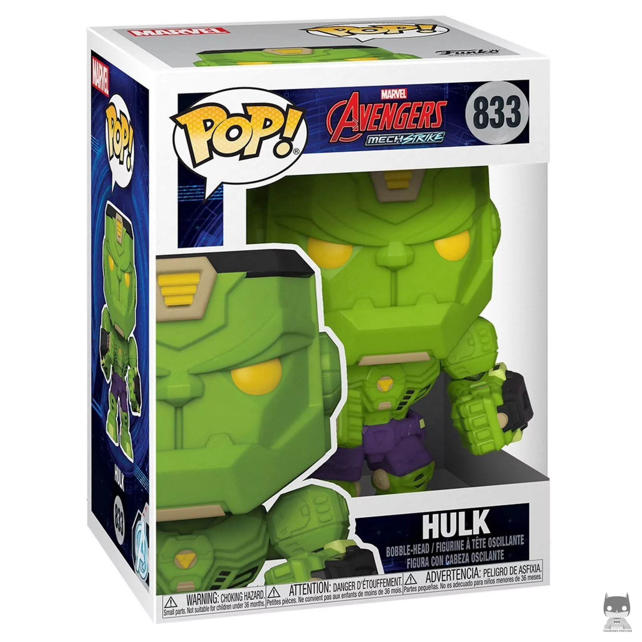 Figura Funko Pop! Hulk en su caja