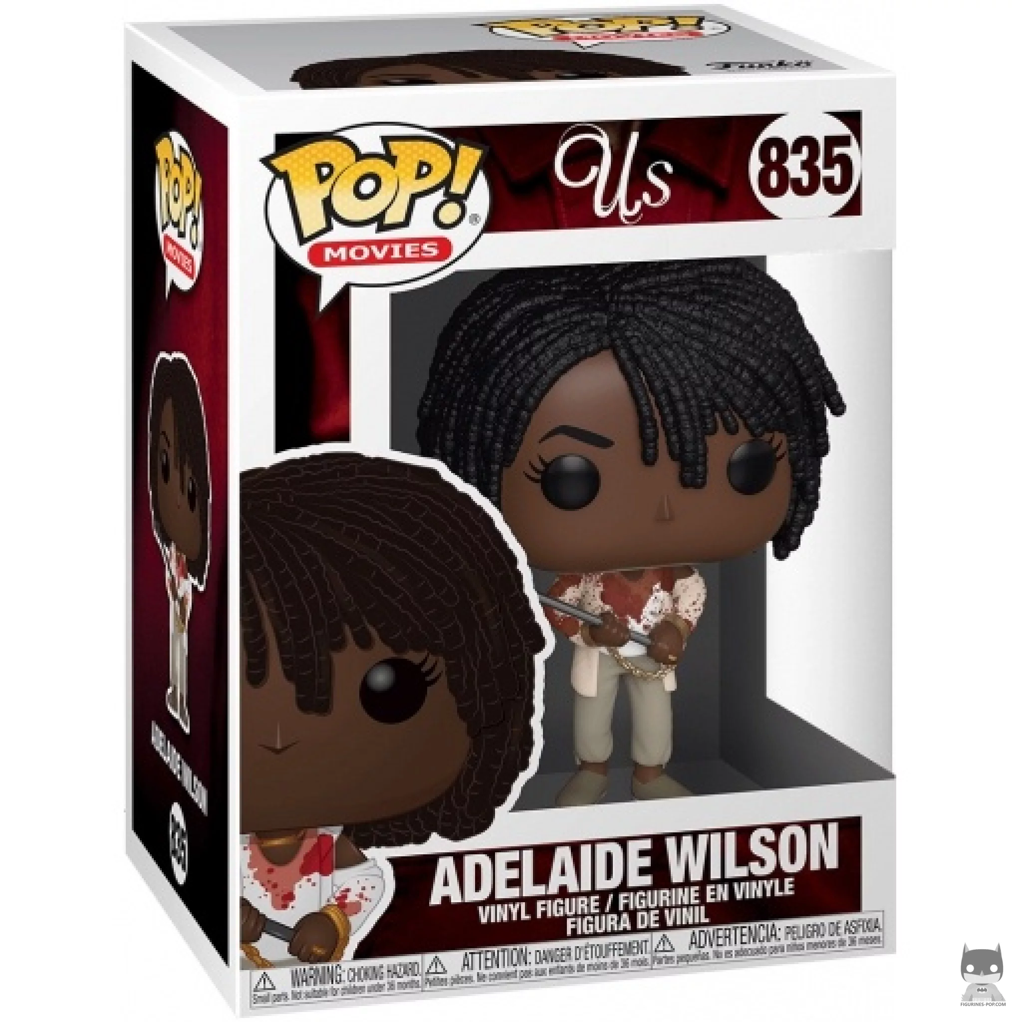 Figura Funko Pop! Adelaide Wilson en su caja