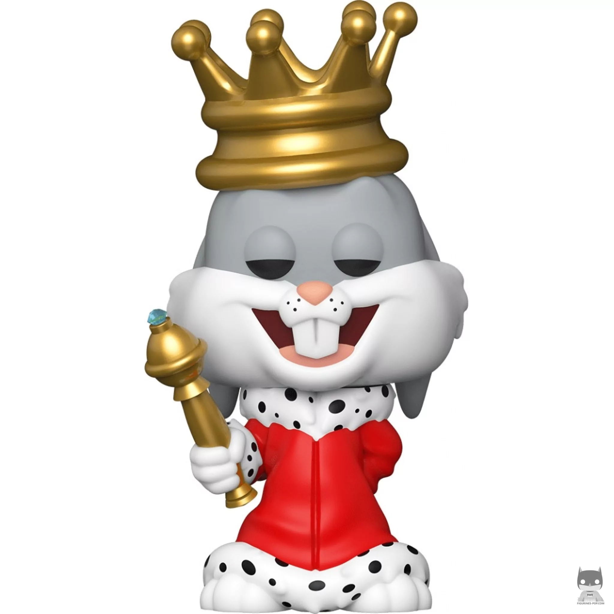 Figura Funko Pop! Bugs Bunny rey (Metalizado) (Looney Tunes)