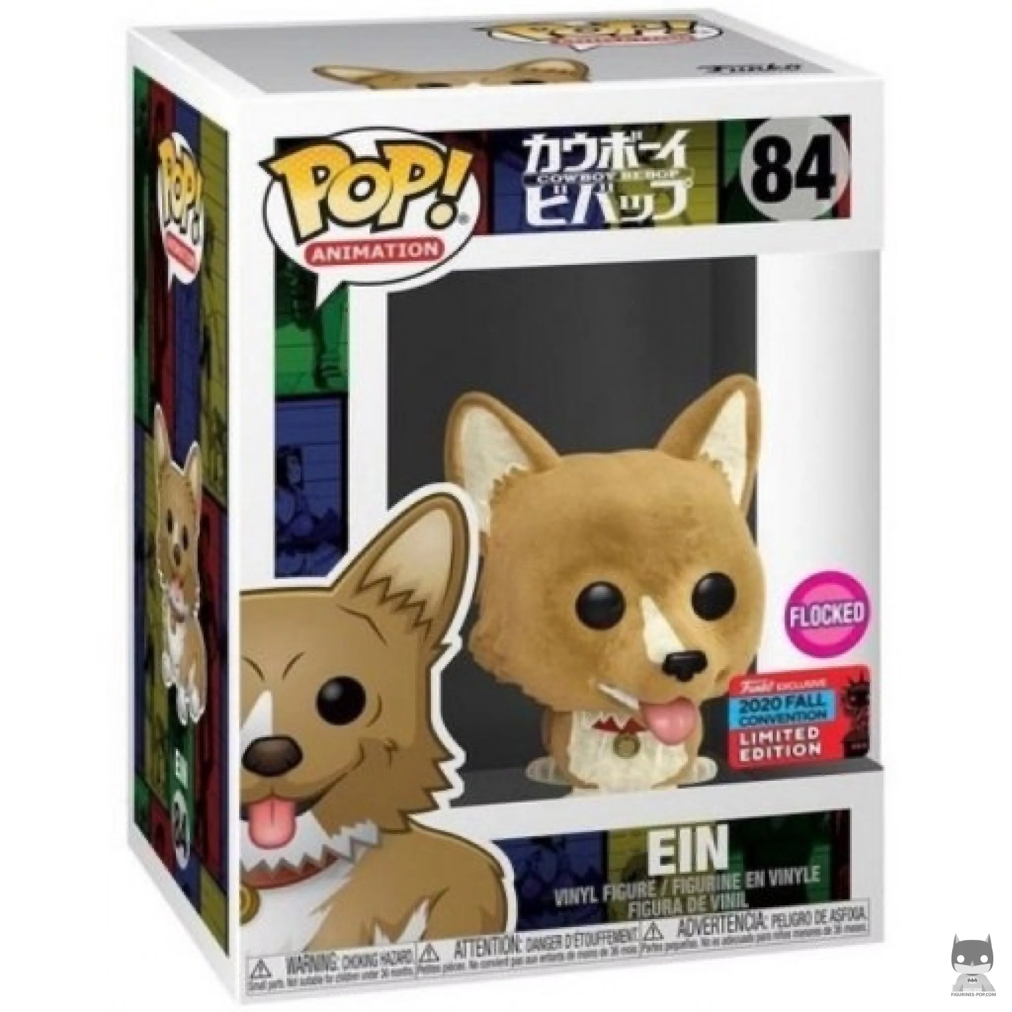 Figura Funko Pop! Ein (Flocado) en su caja