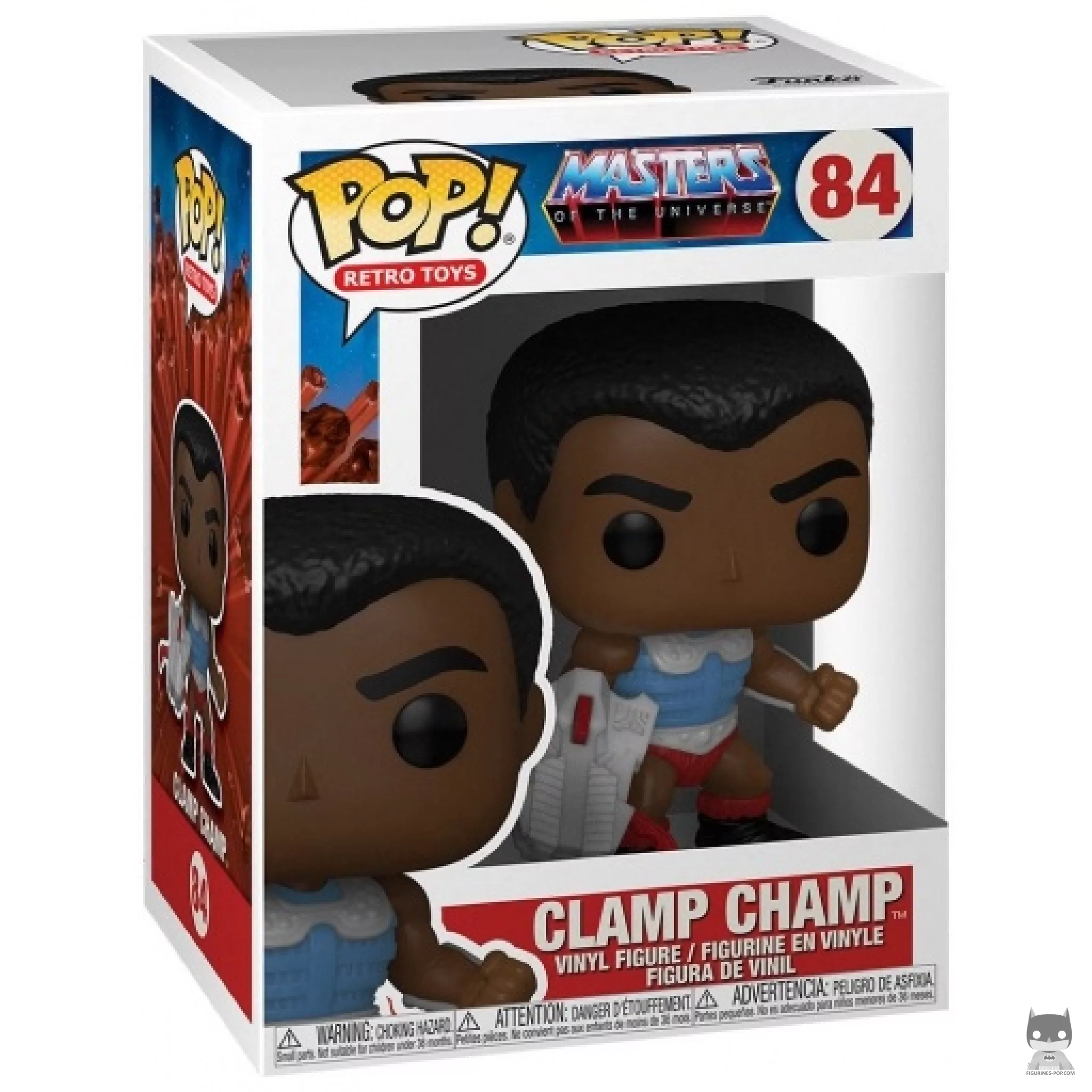 Figura Funko Pop! Clamp Champ en su caja