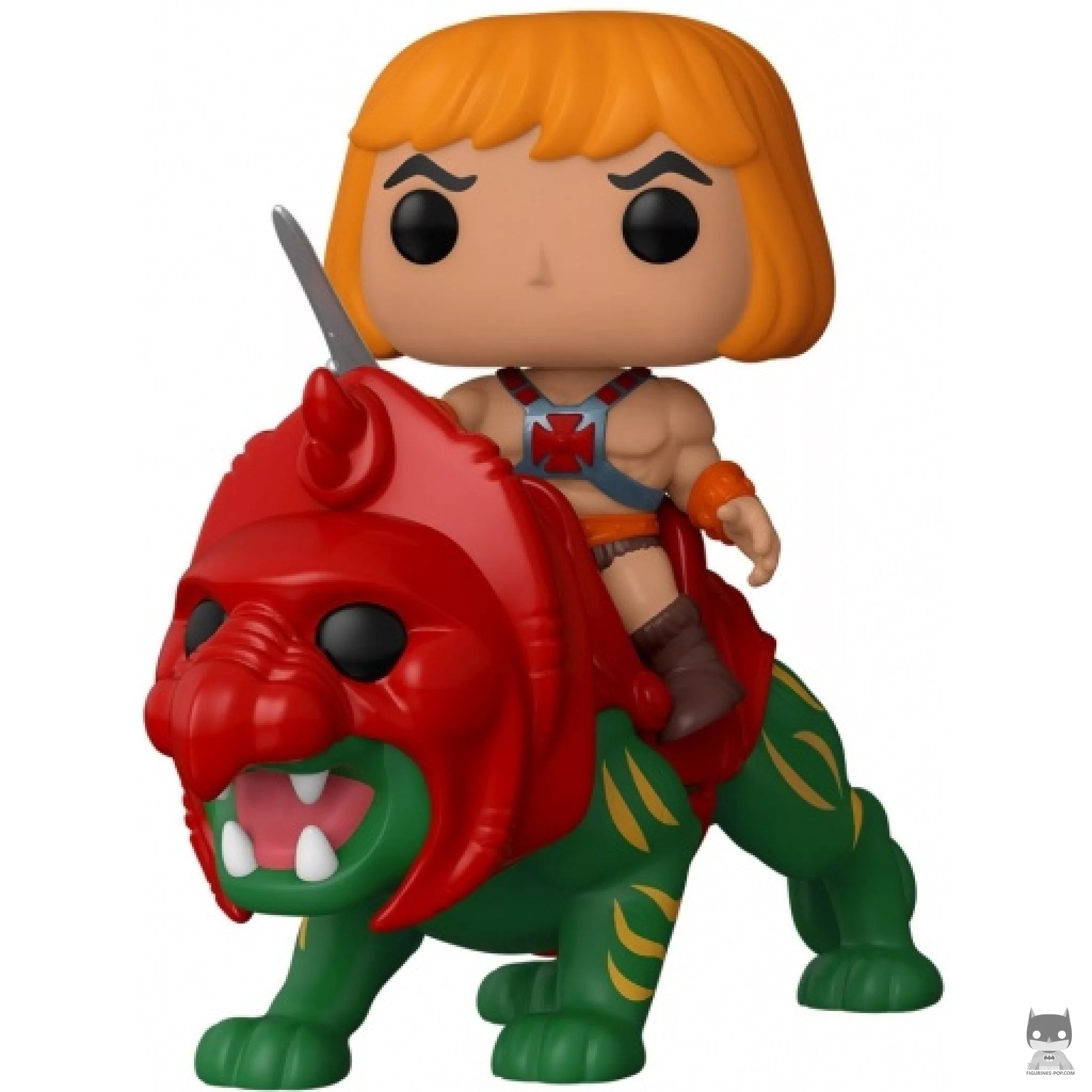 Figura Funko Pop! He-Man en Battle Cat (Masters del Universo)
