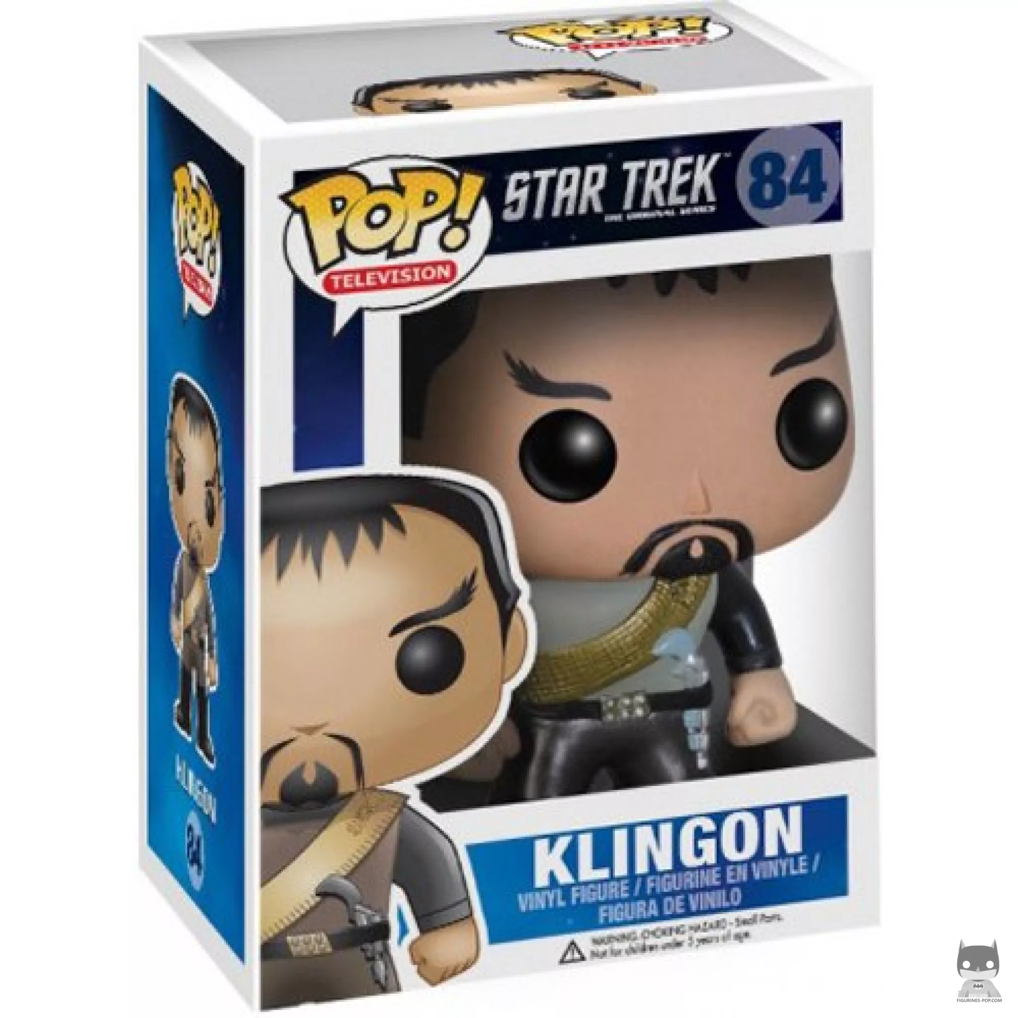Figura Funko Pop! Klingon en su caja